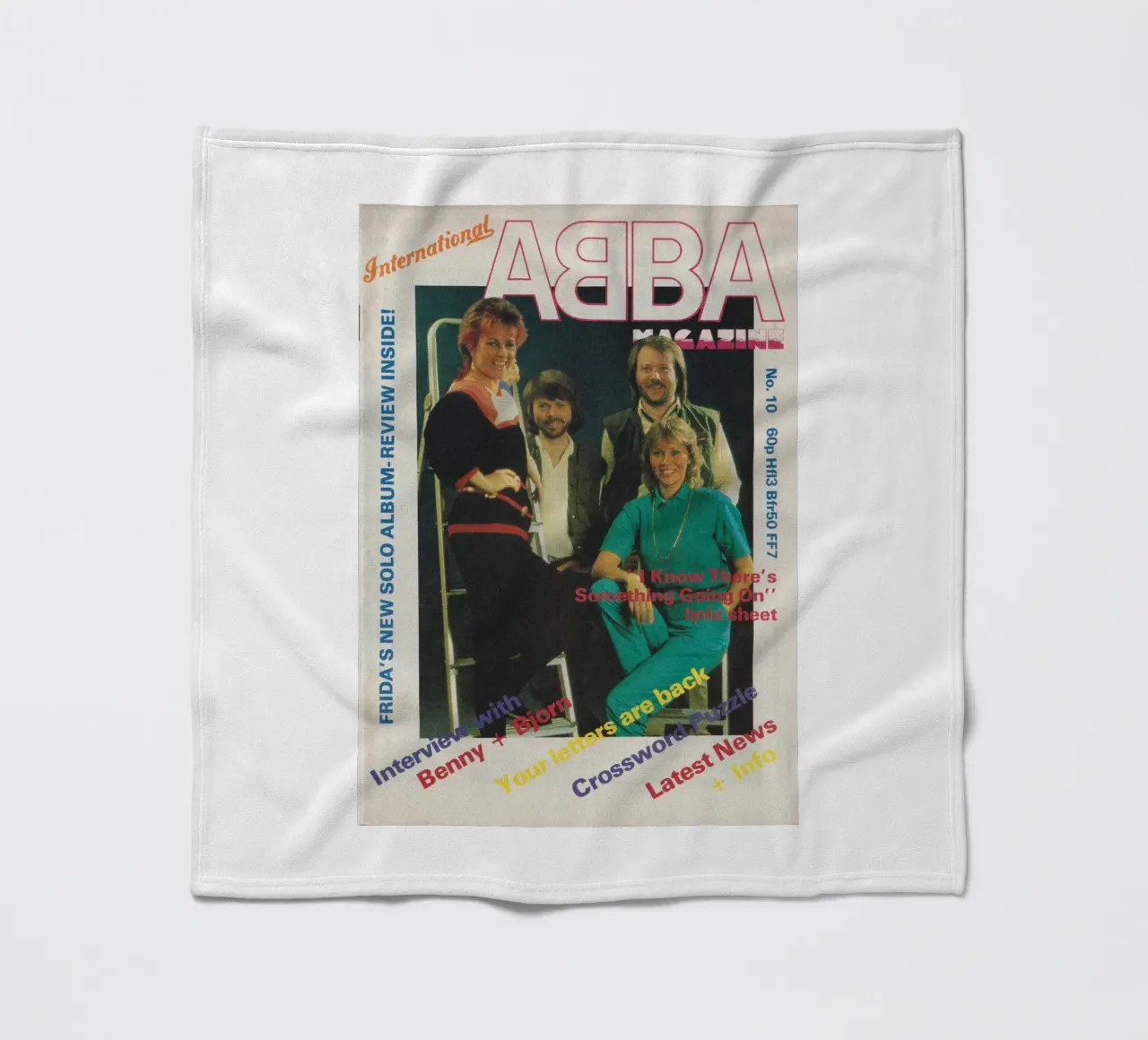 Ricordi senza tempo degli ABBA coperta in pile da buky