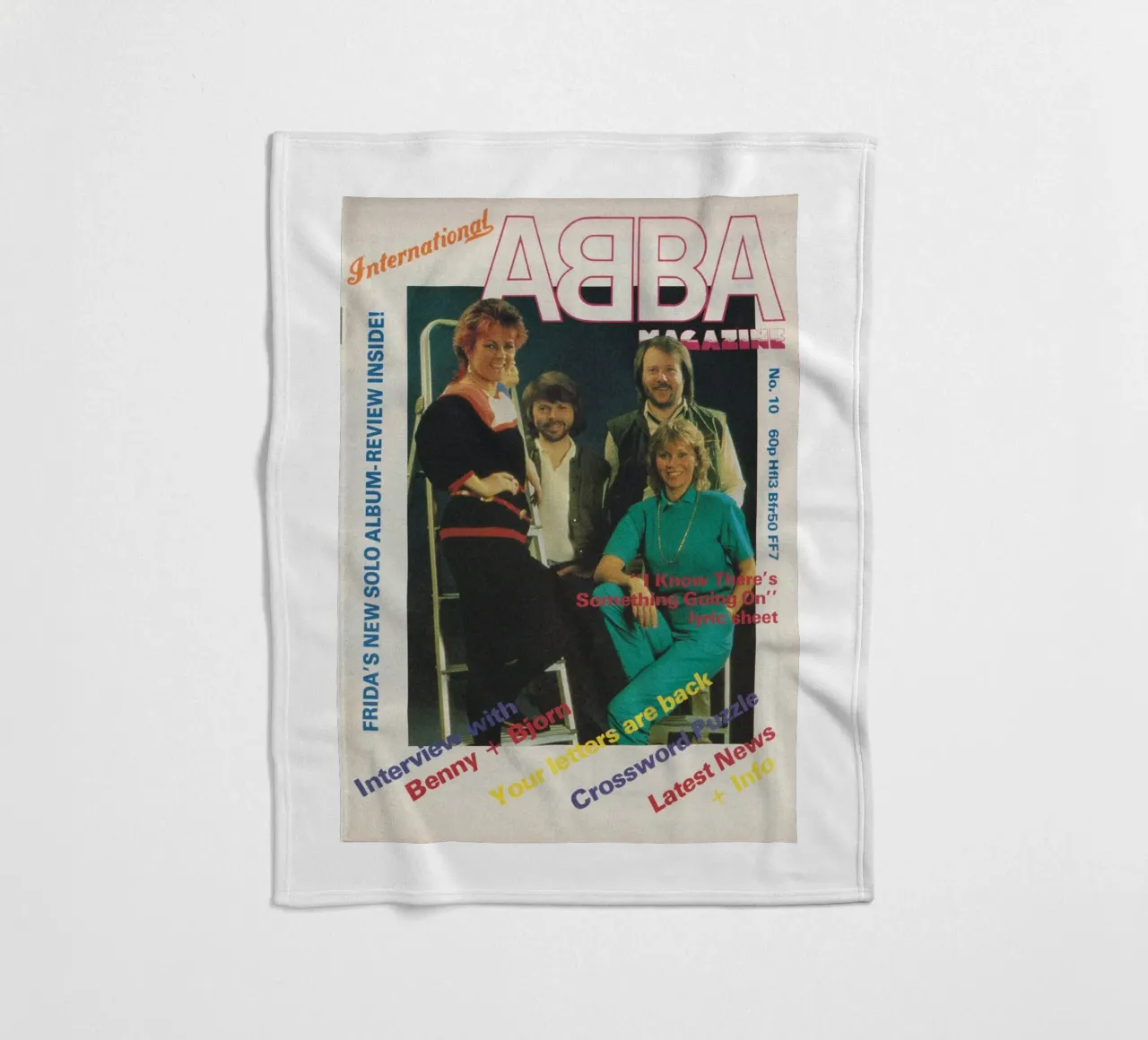 Ricordi senza tempo degli ABBA coperta in pile da buky