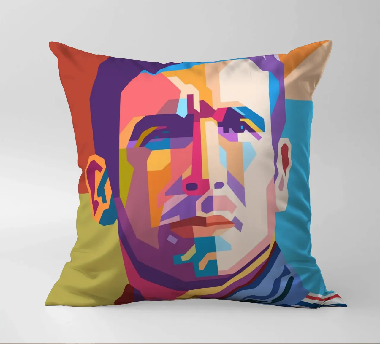 Eric Cantona stile artistico WPAP cuscino da Hantamrata