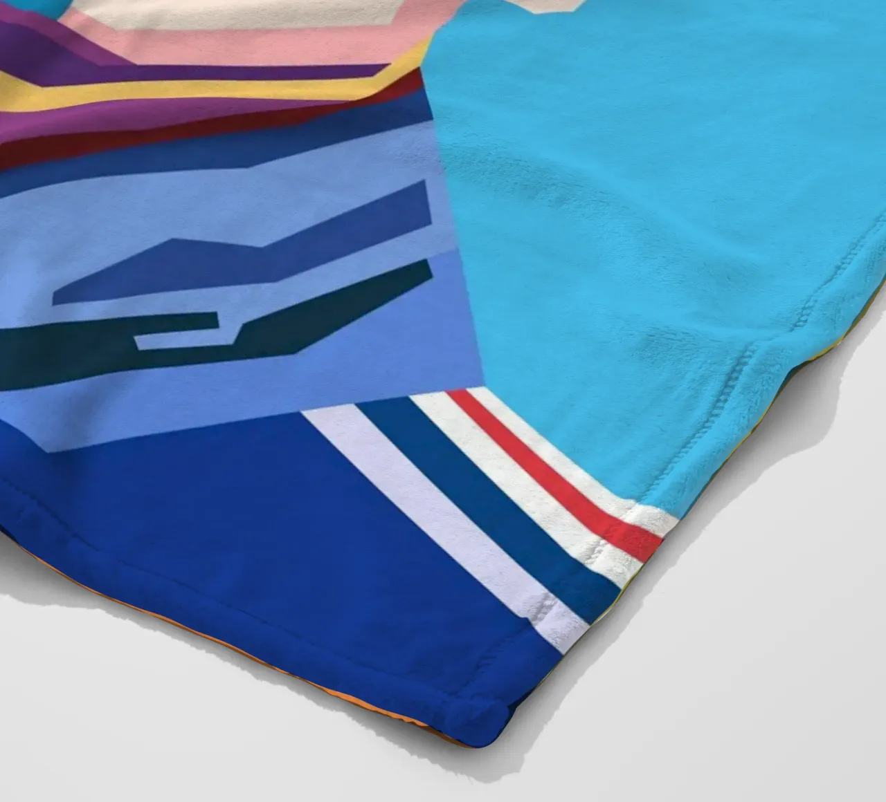 Eric Cantona WPAP art style fleece blanket by Hantamrata