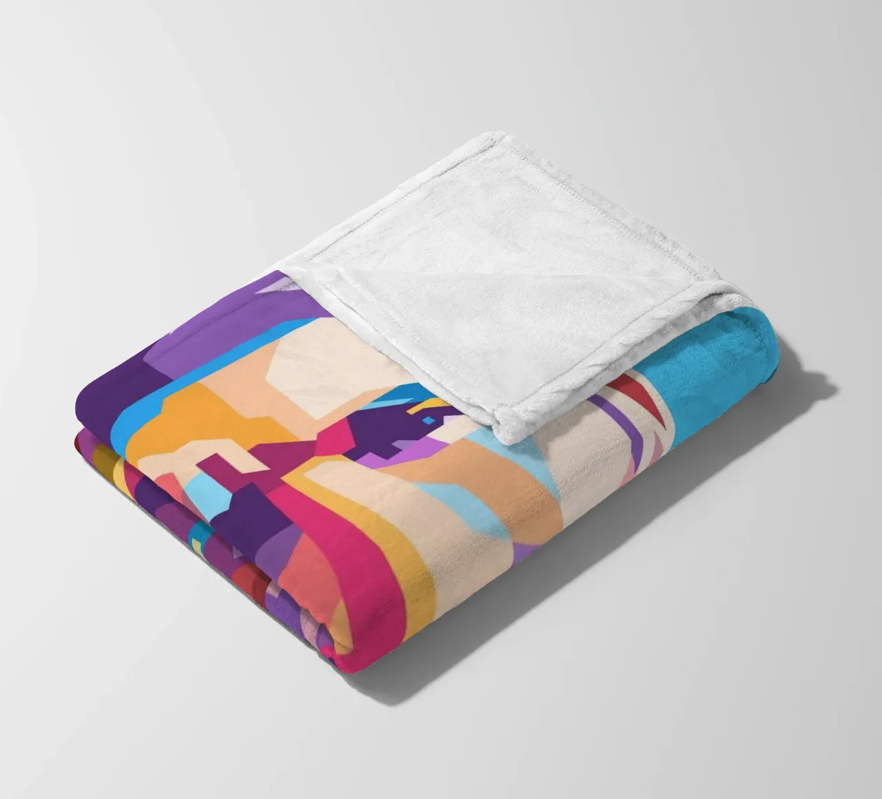Eric Cantona WPAP art style fleece blanket by Hantamrata