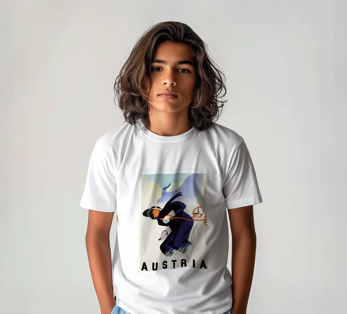 austria2 t-shirt bambini da Robert Livingston