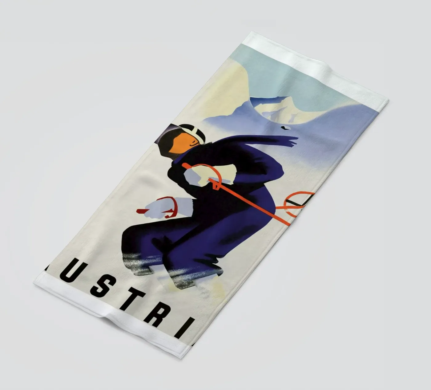 austria2 beach towel by Robert Livingston