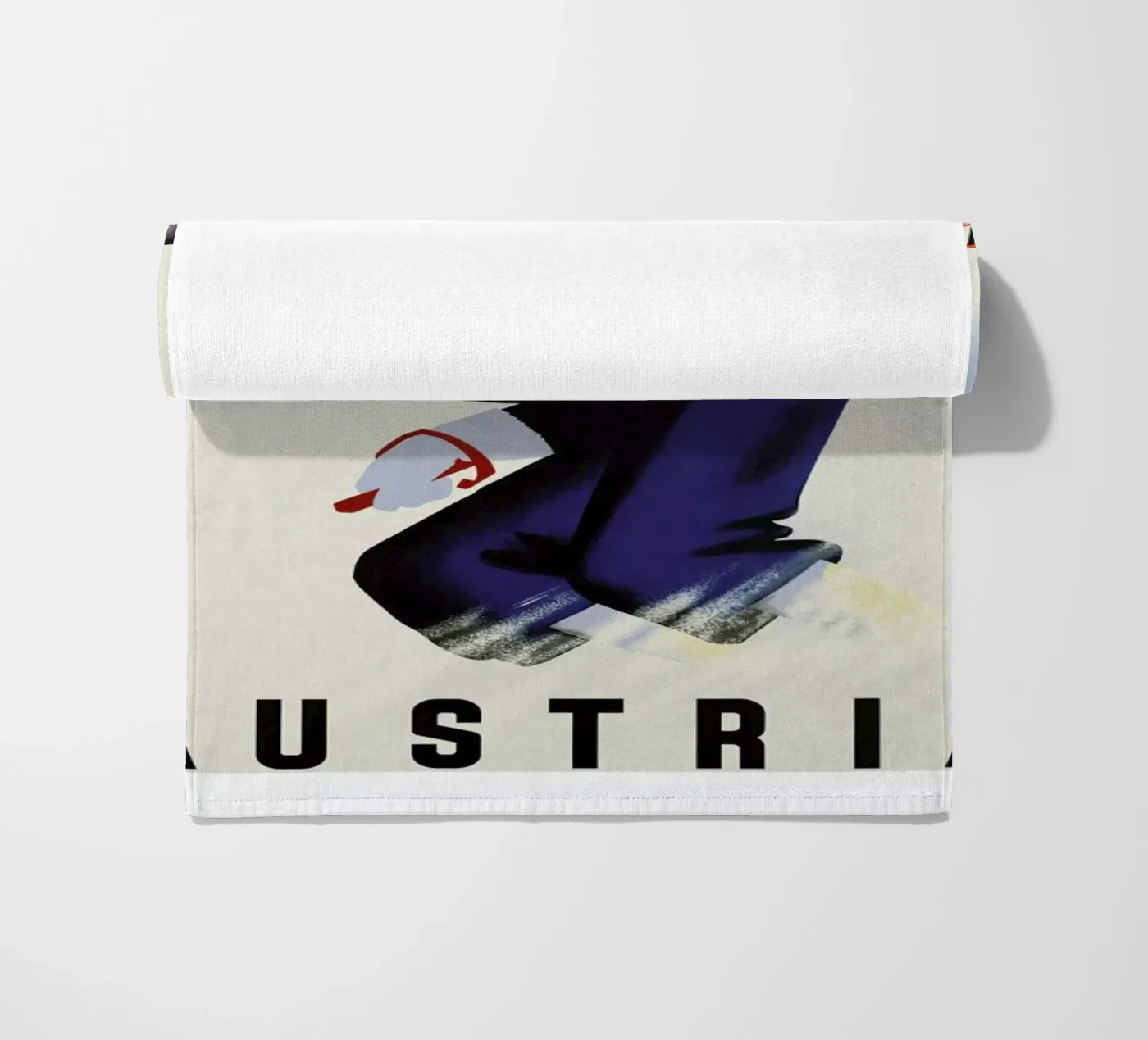 austria2 beach towel by Robert Livingston
