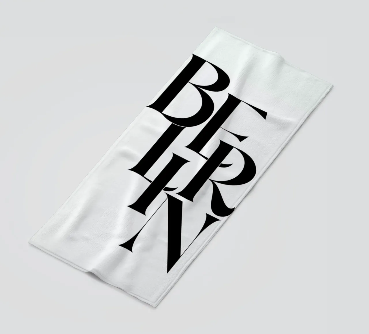 Berlin beach towel by Studio One