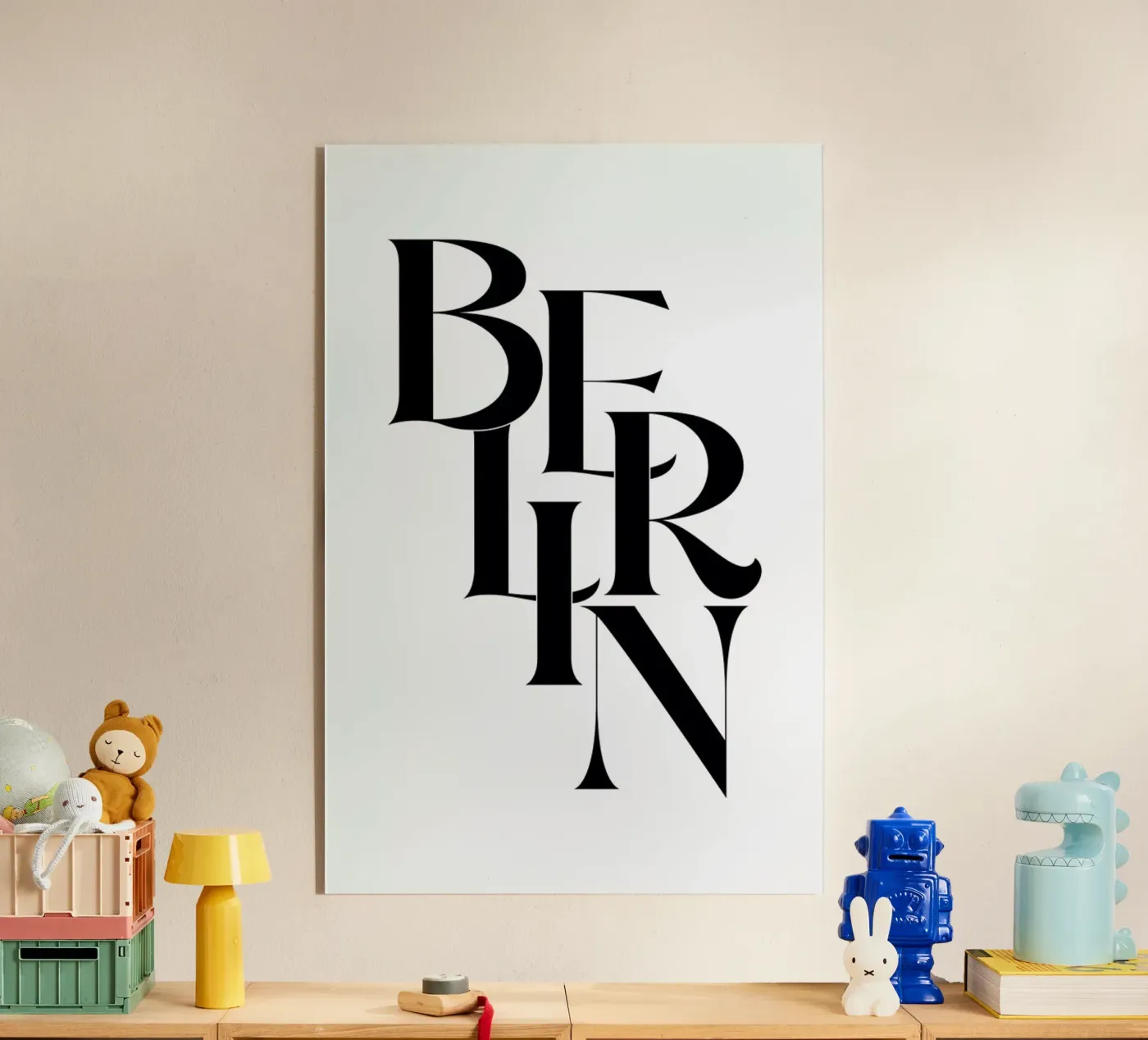 Berlin acryl van Studio One