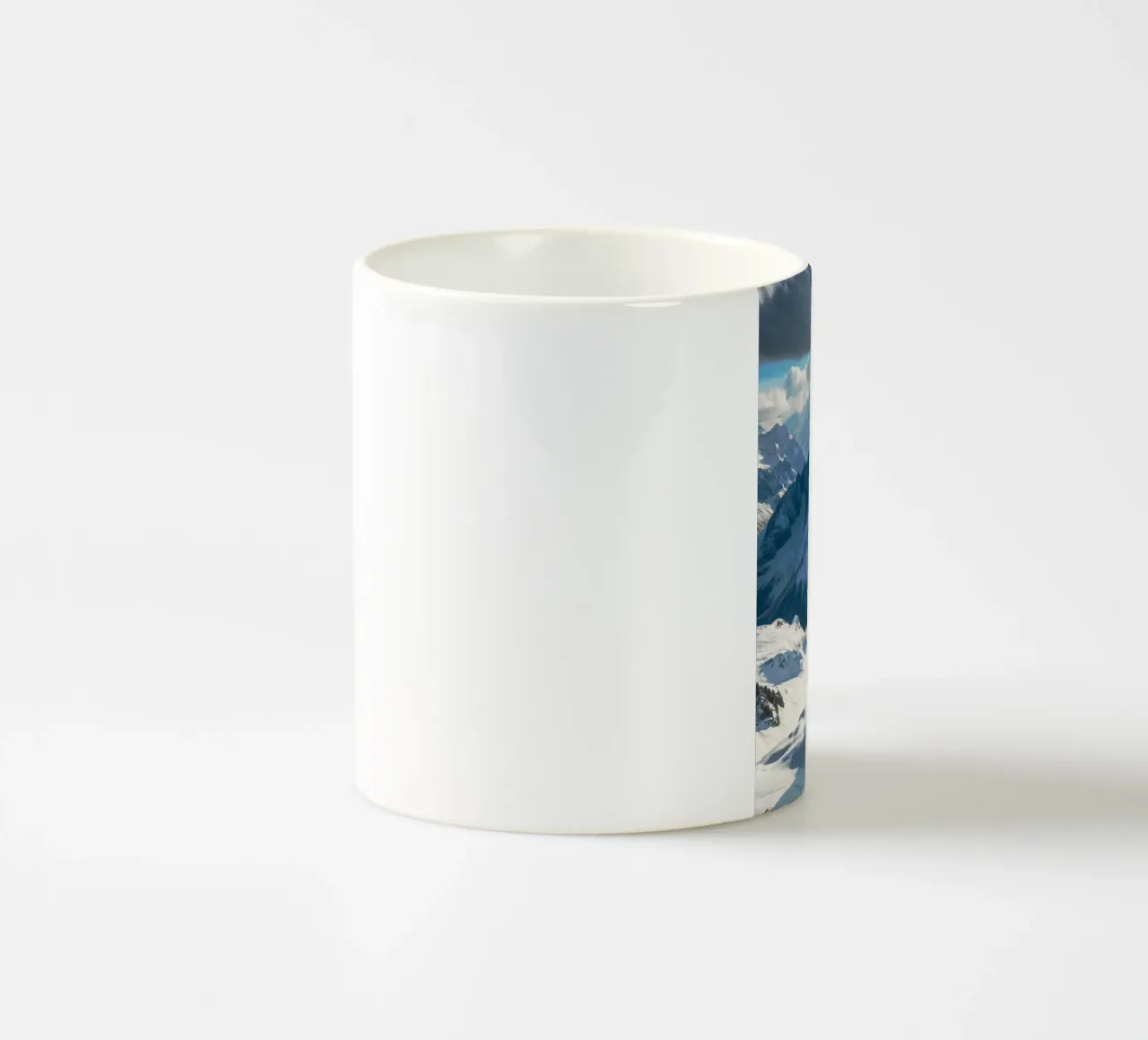 Mountains Alpen View Nature Photography ceramic mug by SerongSoulS
