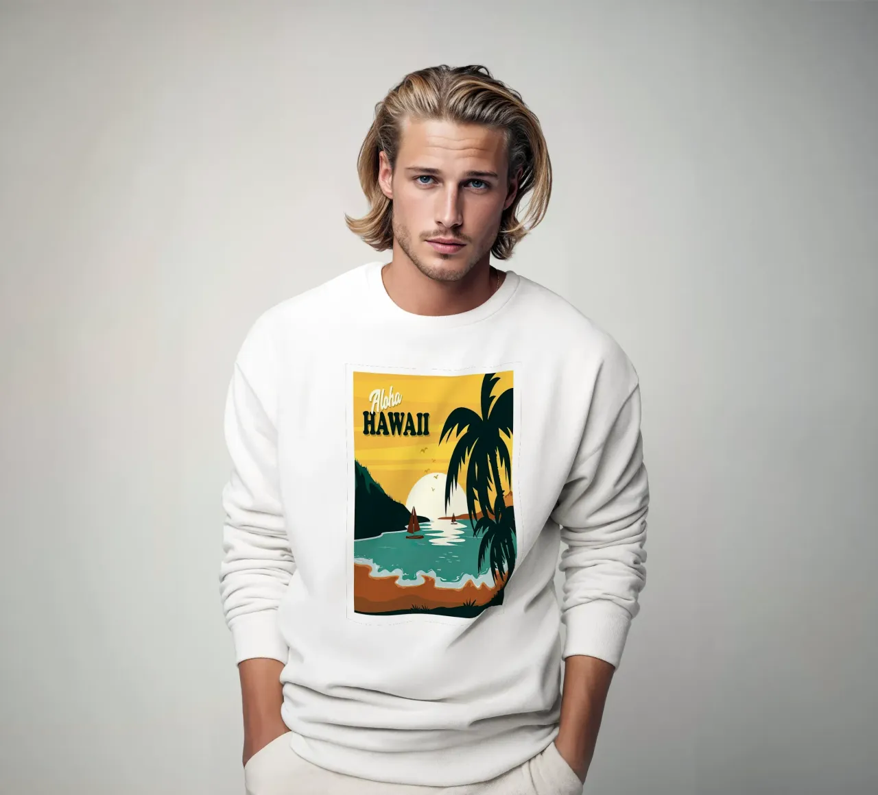 Viaggi - Aloha Hawaii felpa da busaw