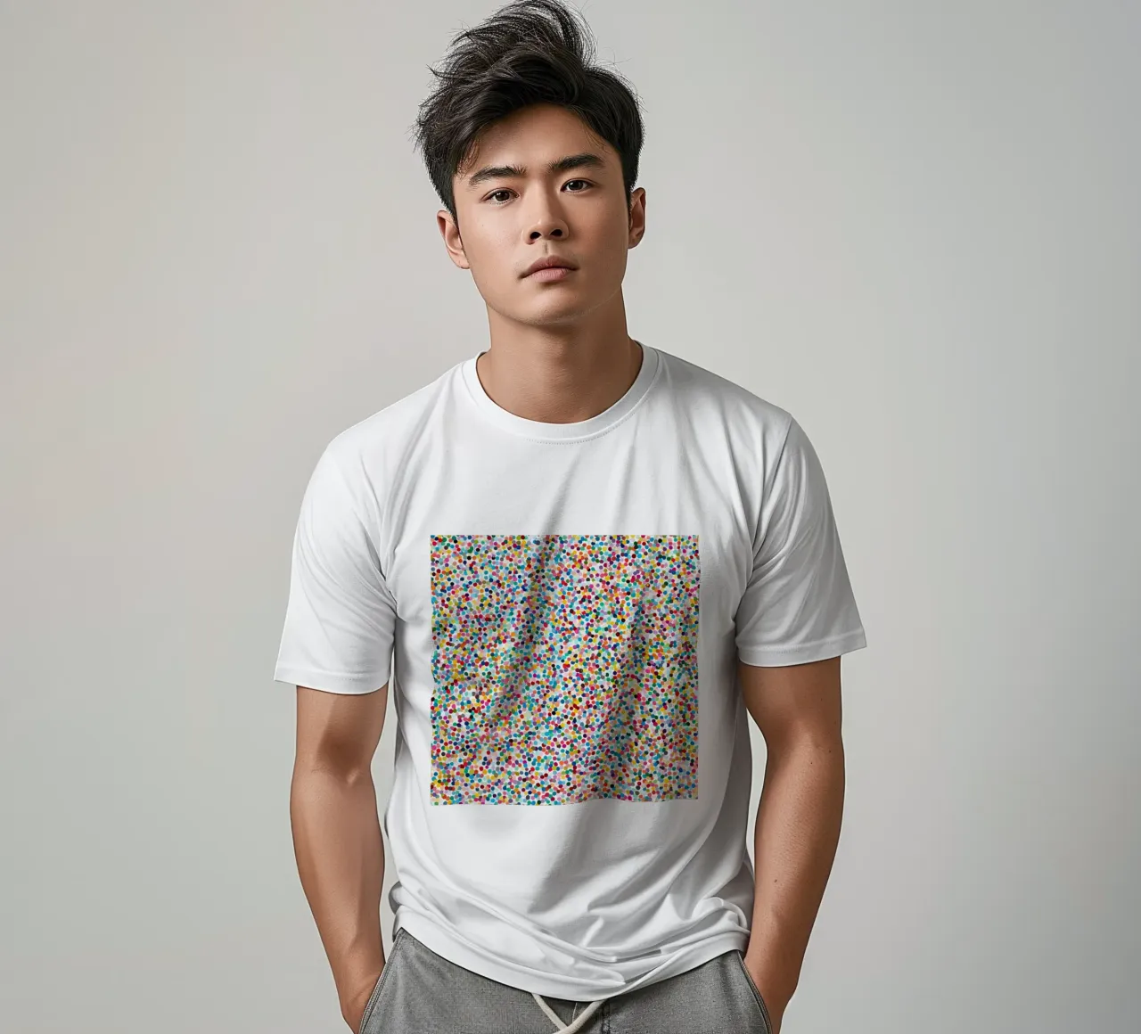 Damien Beverly Hills Gritty t-shirt by Romeyoprints