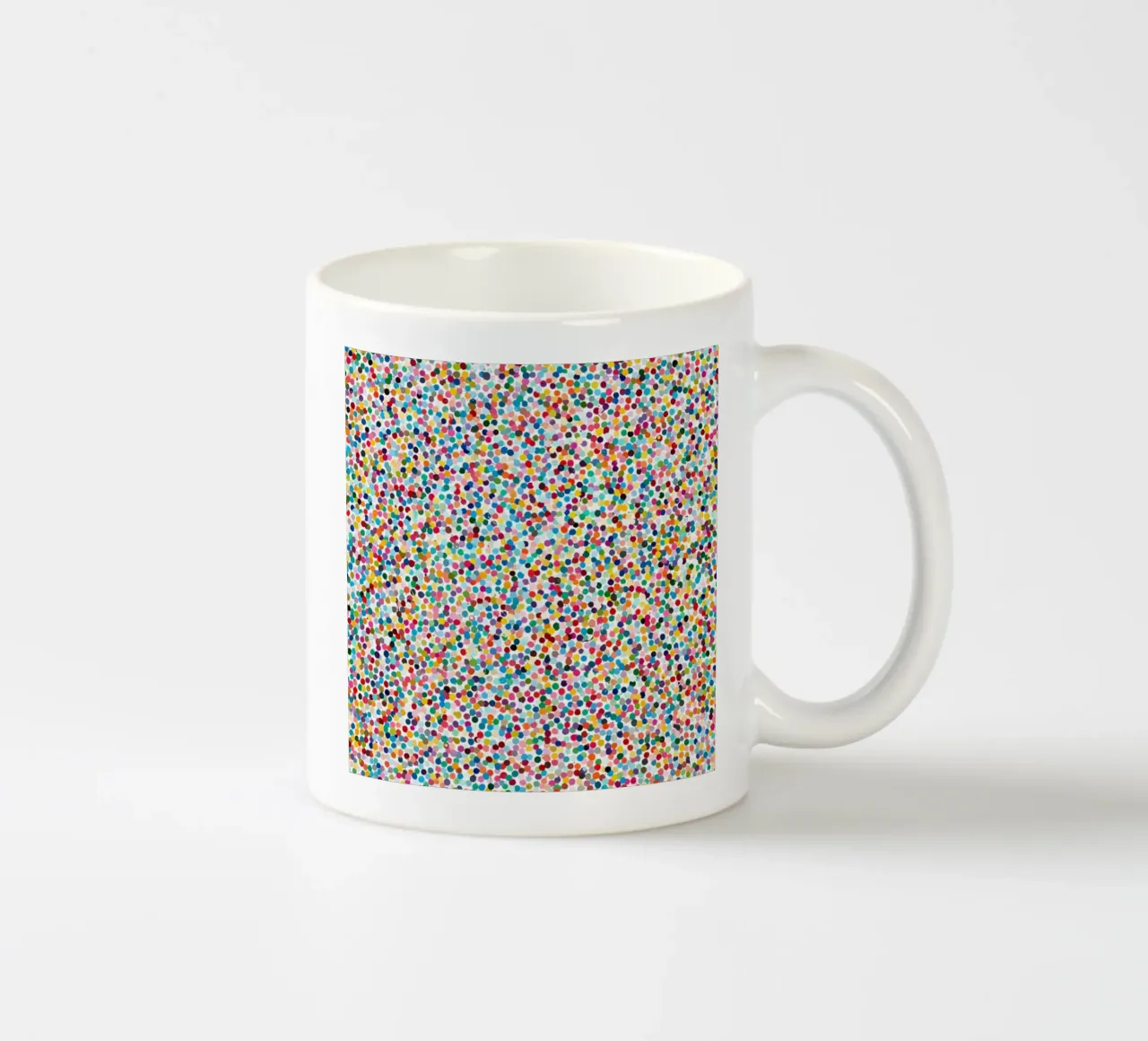 Damien Beverly Hills Gritty ceramic mug by Romeyoprints