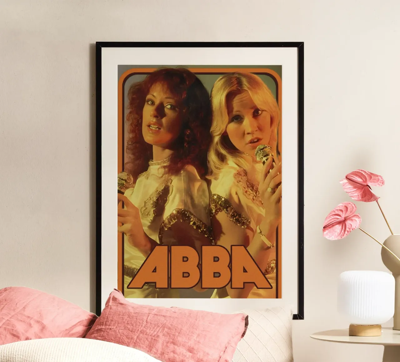 Il viaggio vintage degli ABBA poster da buky