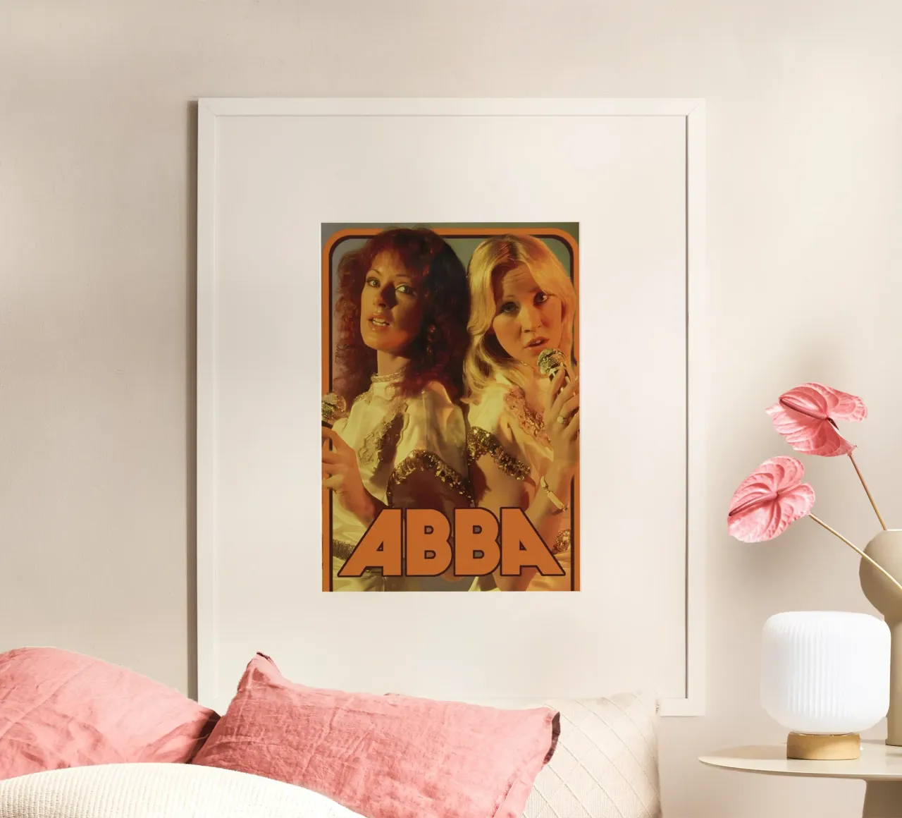 Il viaggio vintage degli ABBA poster da buky