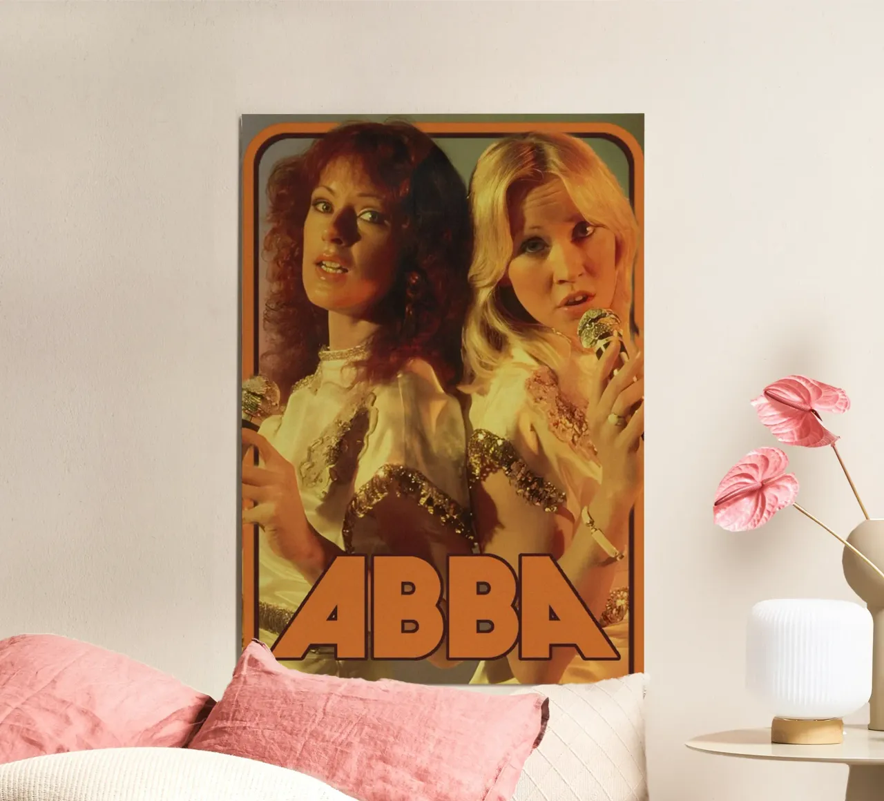 Il viaggio vintage degli ABBA poster da buky