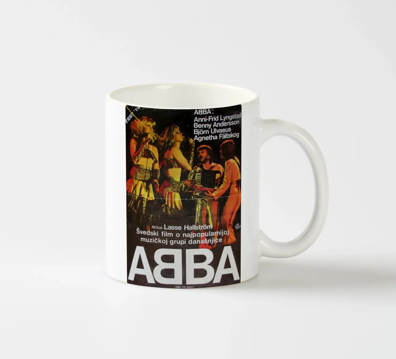 Febbre da flashback degli ABBA tazza in ceramica da buky