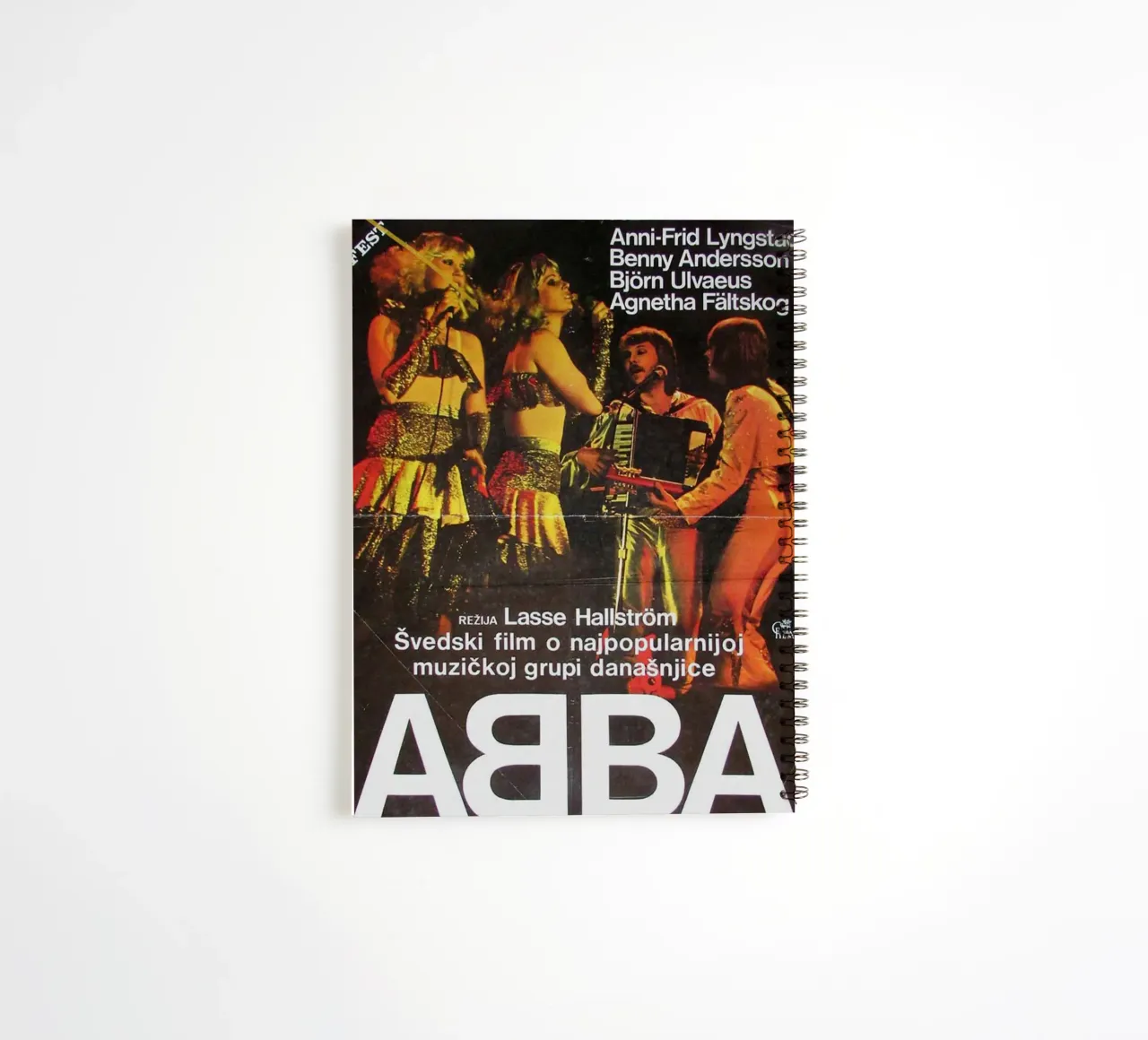Febbre da flashback degli ABBA diario ad anelli da buky