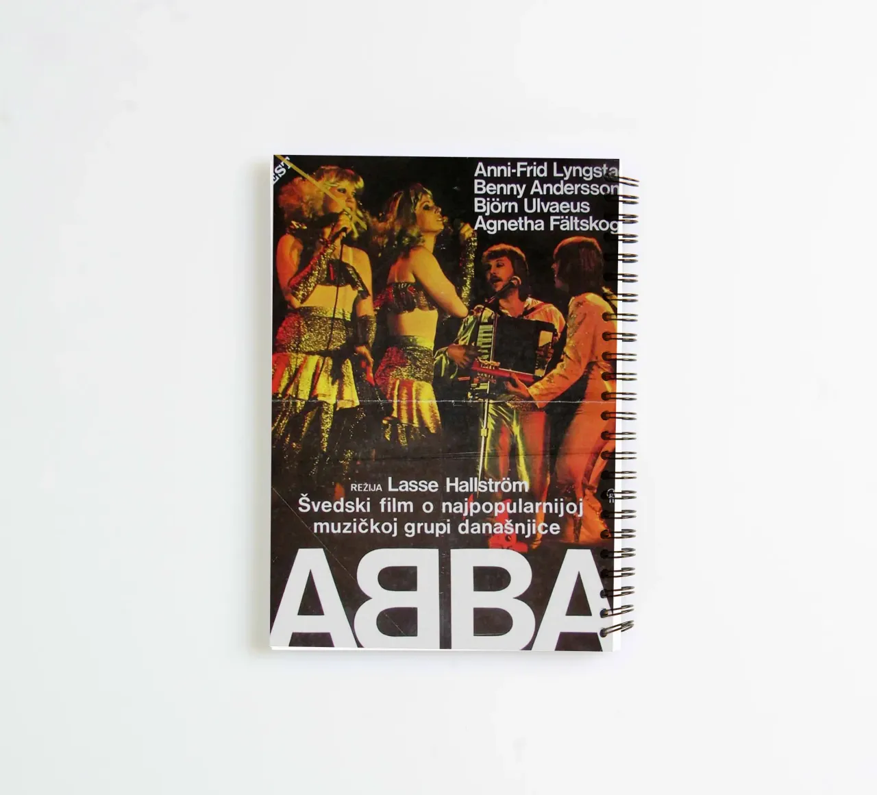 Febbre da flashback degli ABBA diario ad anelli da buky