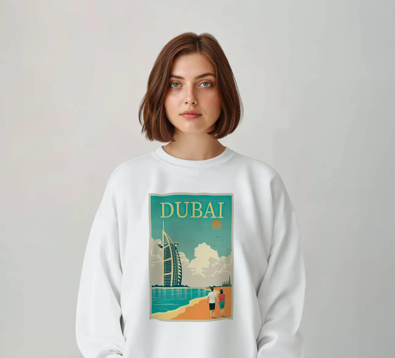 Travel - Dubai sweatshirt by busaw