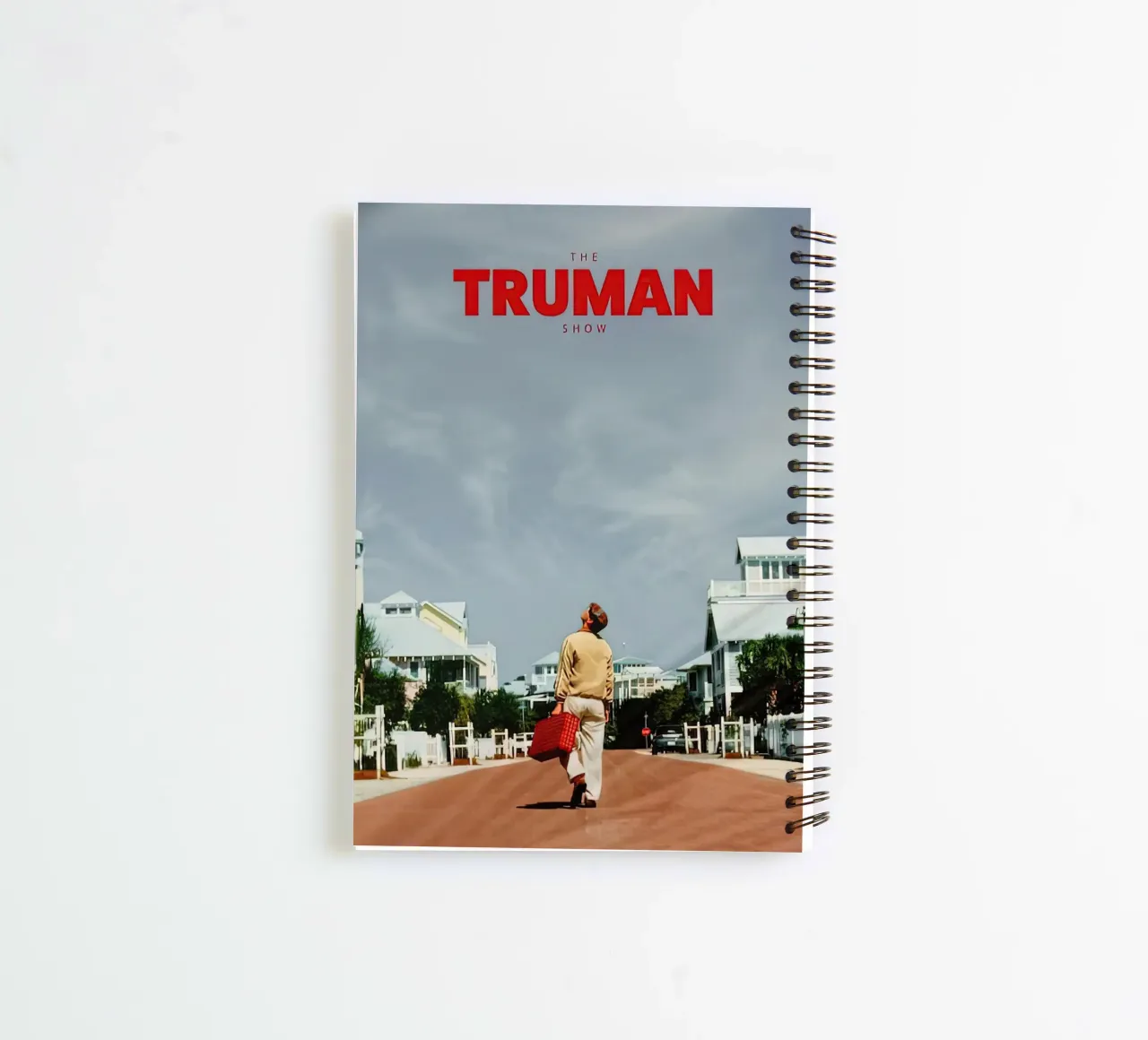 Truman Show spiral notebook by aaron Shop