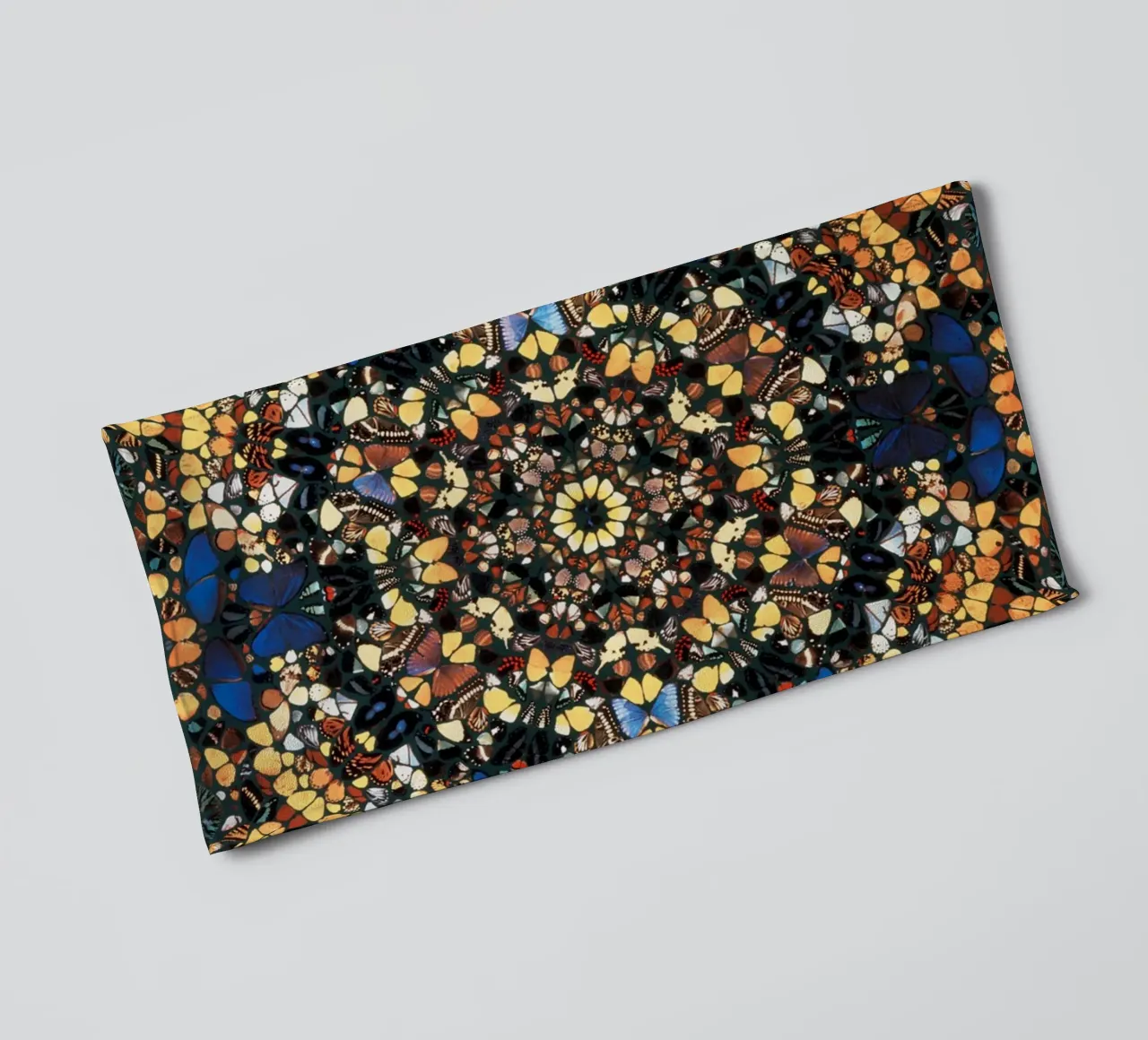 Farfalla di Damien Hirst asciugamano da bagno da Romeyoprints