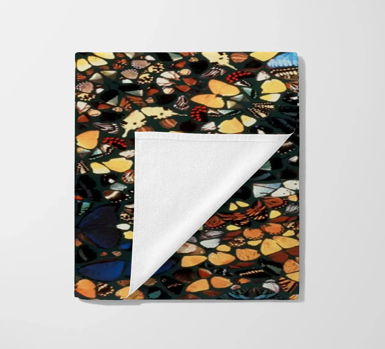 Farfalla di Damien Hirst telo mare da Romeyoprints