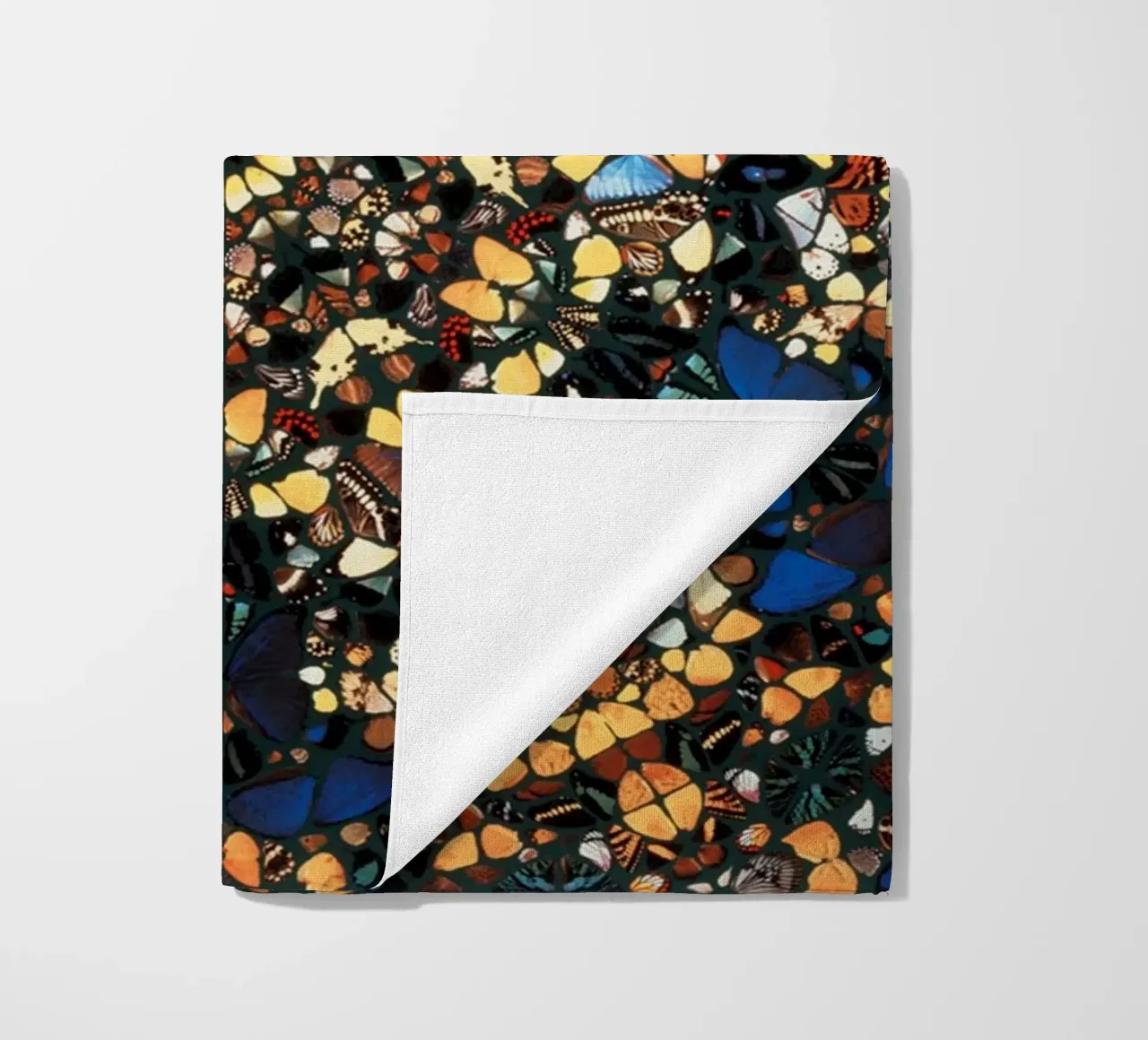 Farfalla di Damien Hirst telo mare da Romeyoprints