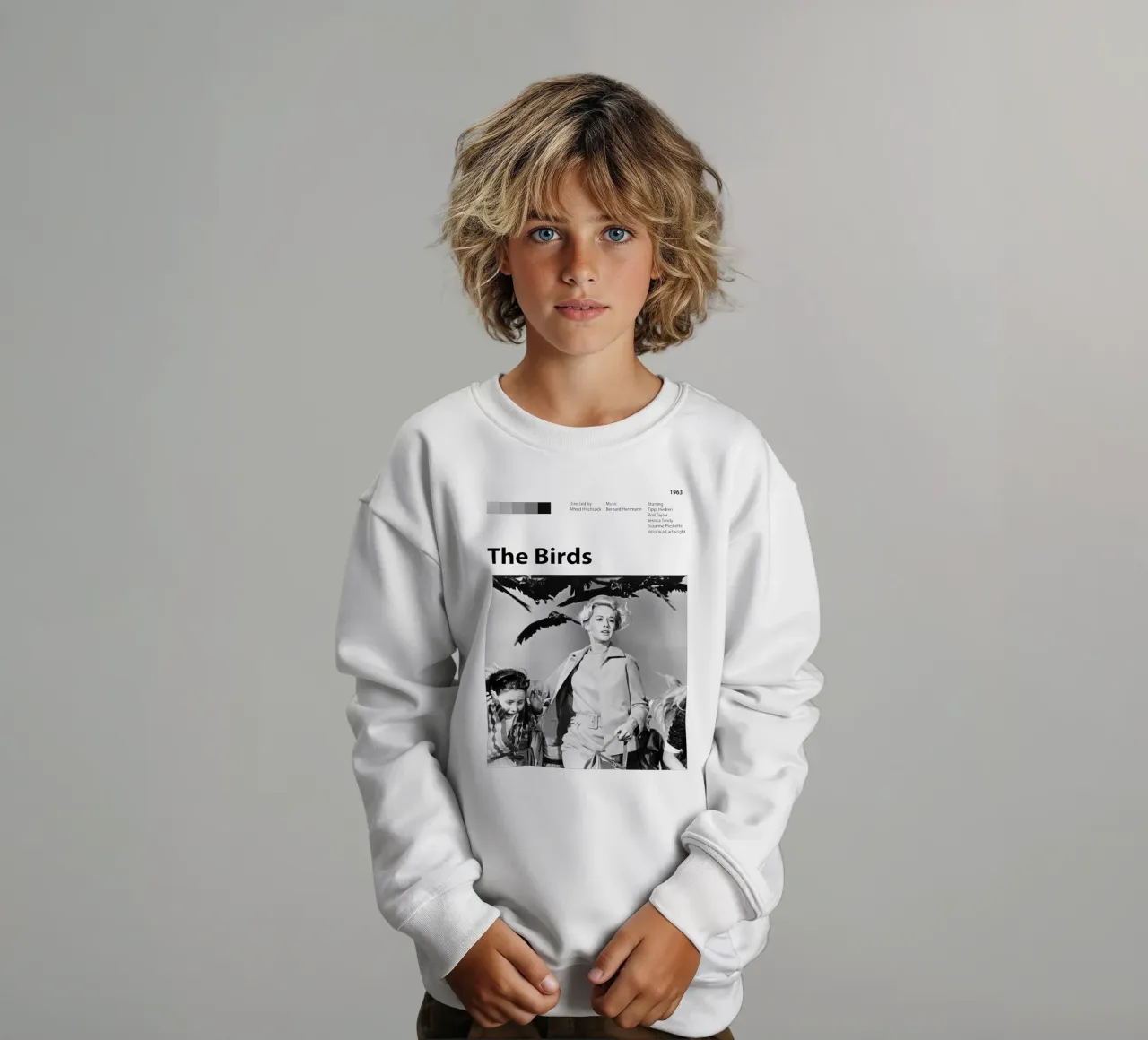 Gli uccelli felpa bambino da 🎞 The Movie Wall
