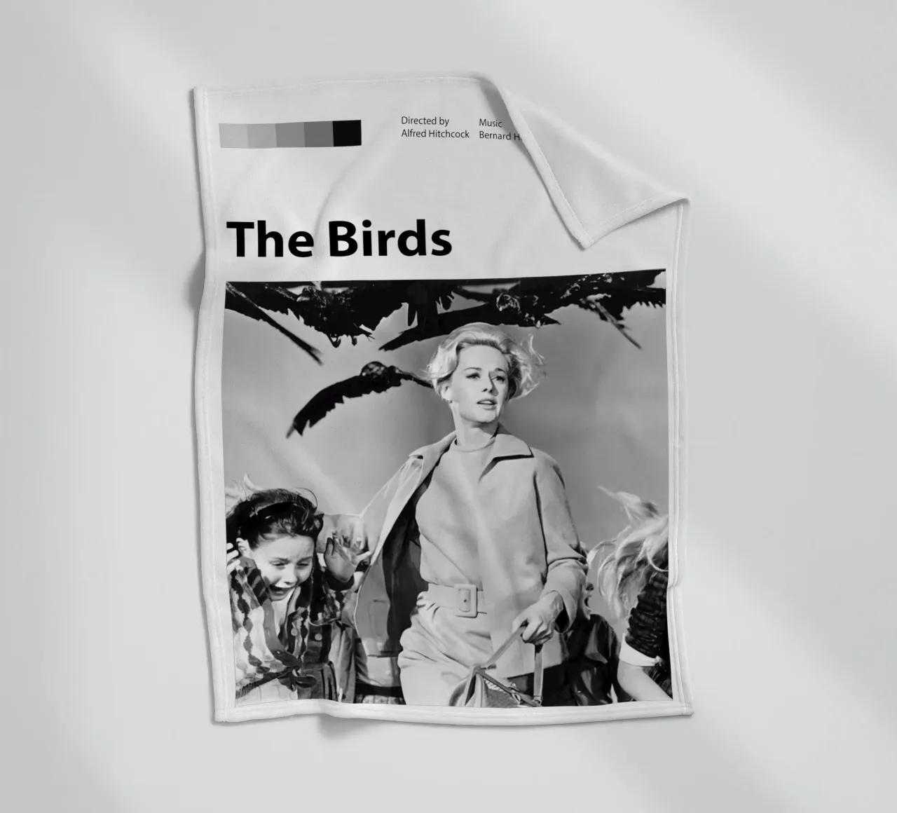 The Birds fleece blanket by 🎞 The Movie Wall