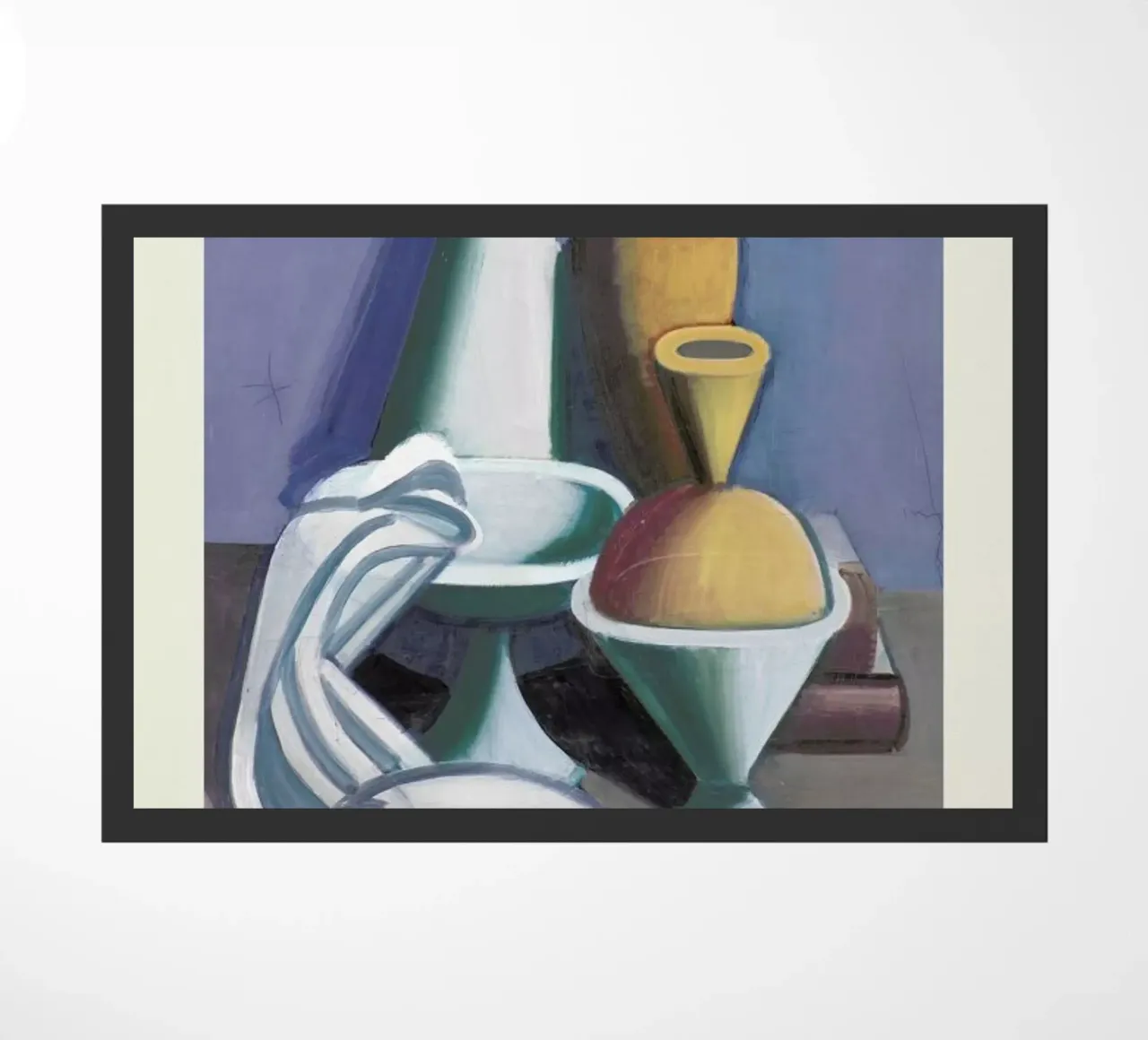 Lundstrøm - Still Life with Water Jug, Towel and Jars zerbino da Vintage by JUNIQE