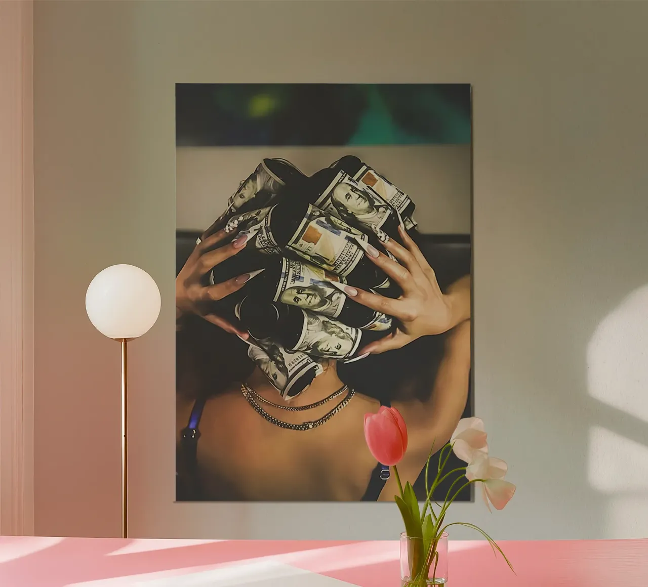 Donna Arte poster con telaio in legno da aaron Shop