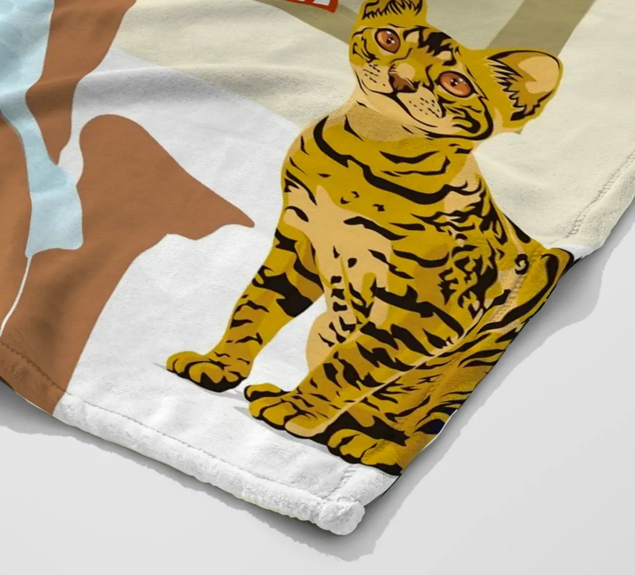 Except You, All That I Need Is Right Here With Me fleece blanket by 83oranges