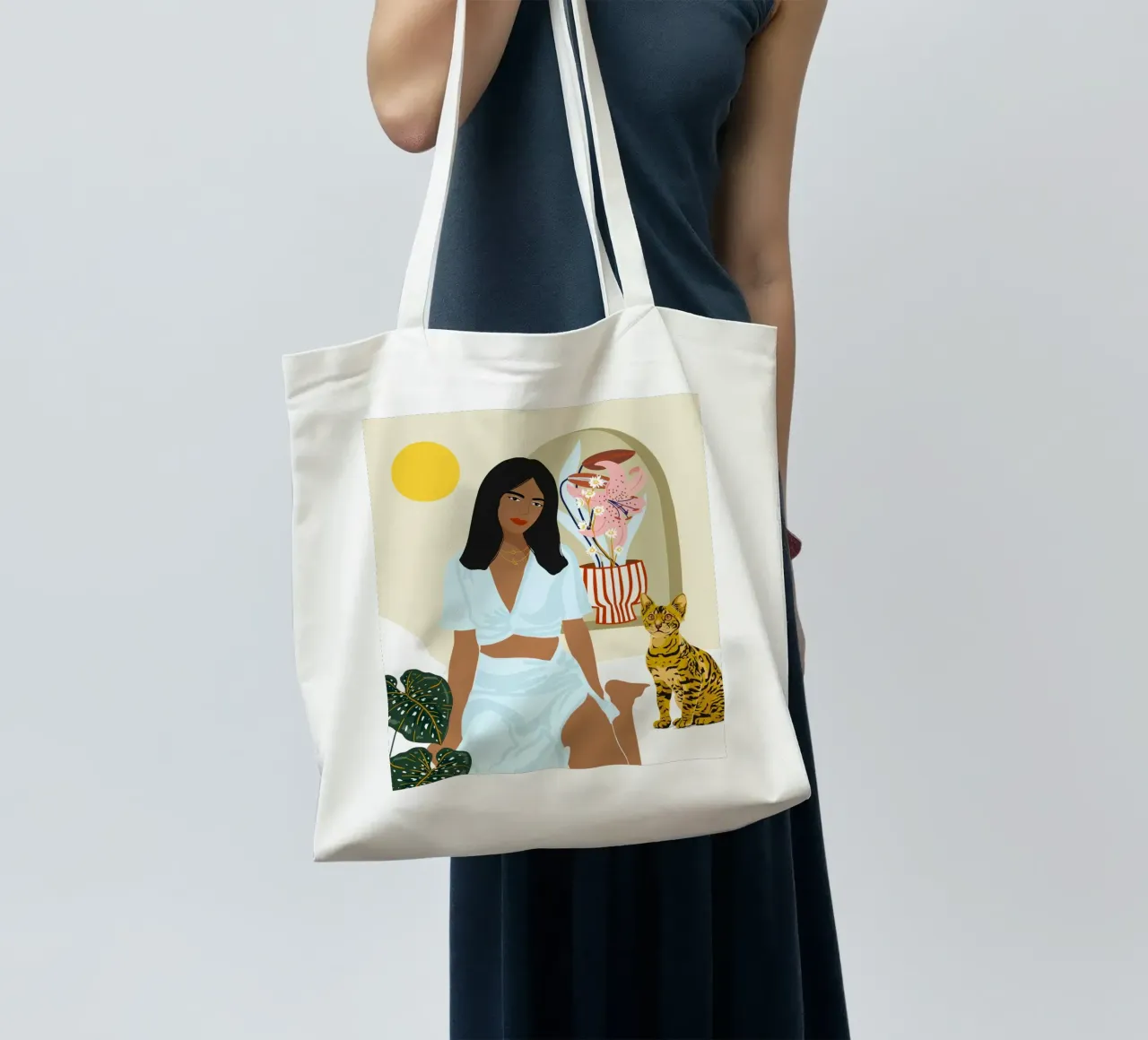 Except You, All That I Need Is Right Here With Me tote bag by 83oranges
