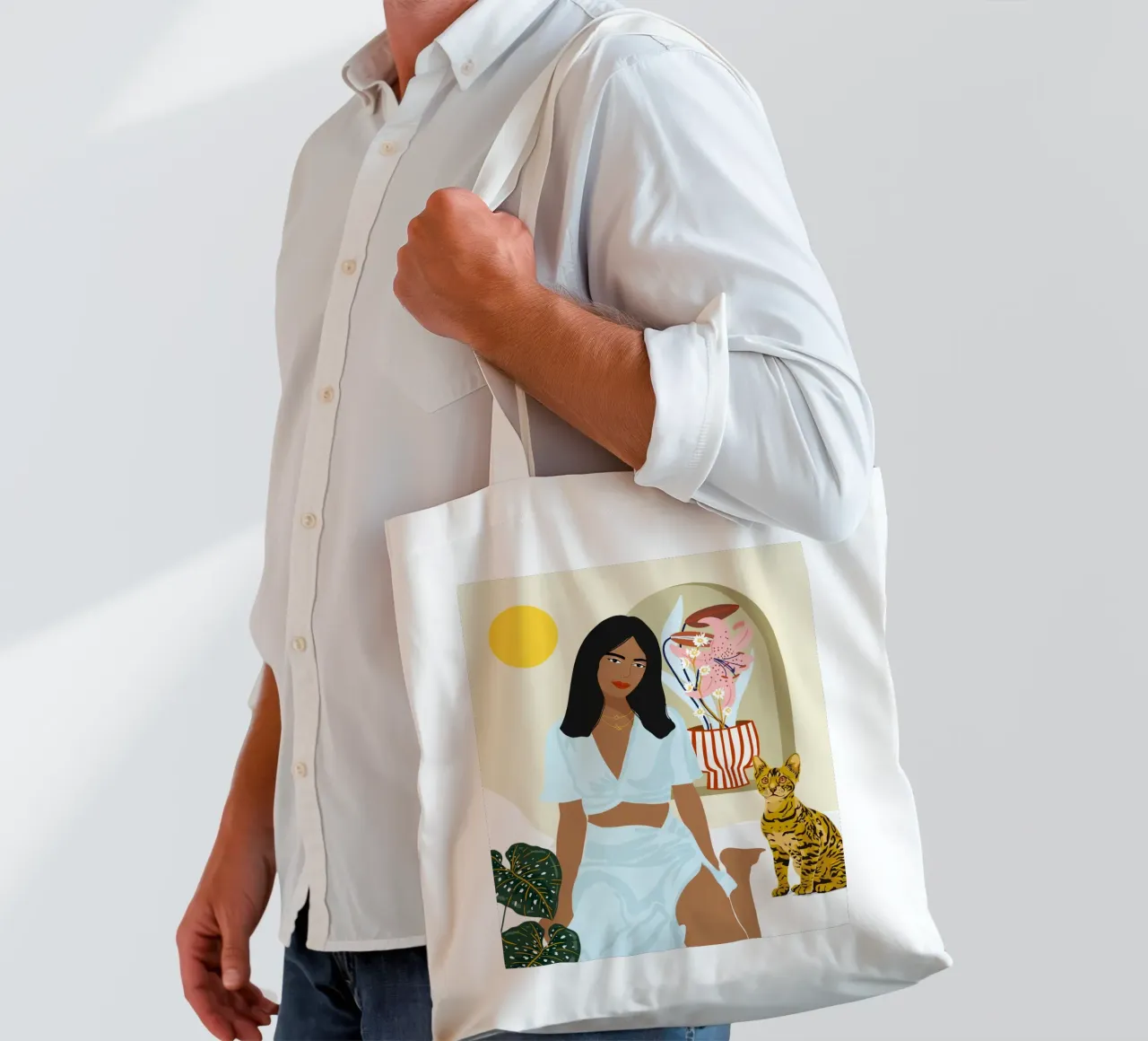 Except You, All That I Need Is Right Here With Me tote bag by 83oranges