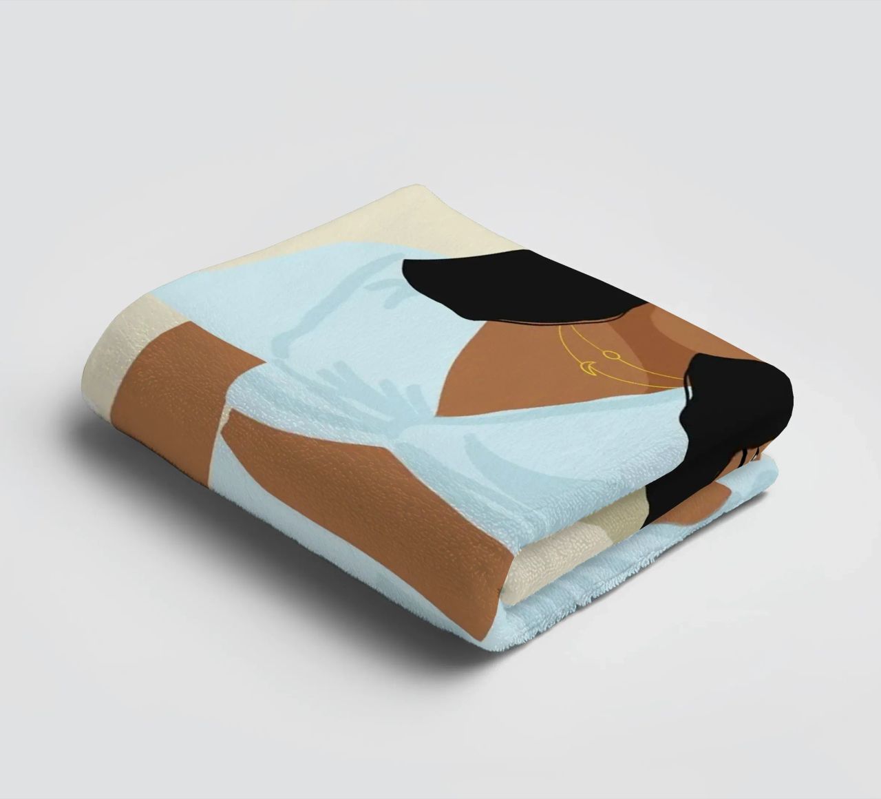 Except You, All That I Need Is Right Here With Me towel by 83oranges