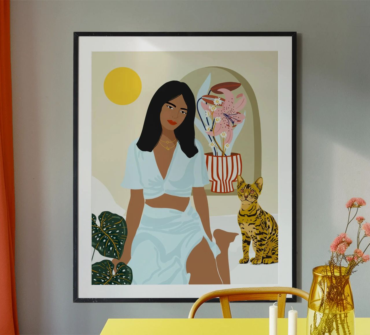 Except You, All That I Need Is Right Here With Me hahnemühle by 83oranges