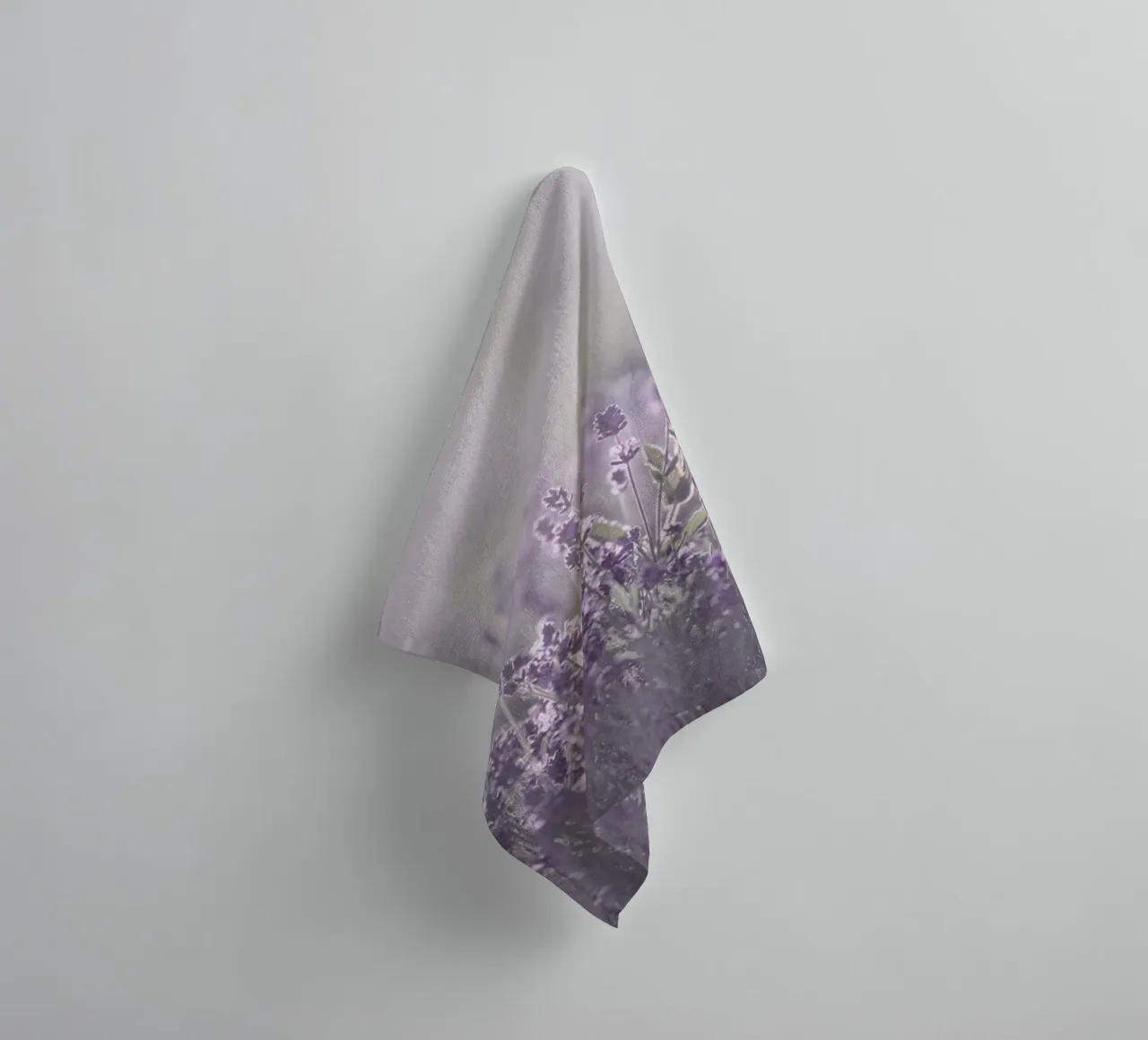 Sunkissed Lavender - Lavendel im Sonnenlicht serviette de bain de Monika Strigel