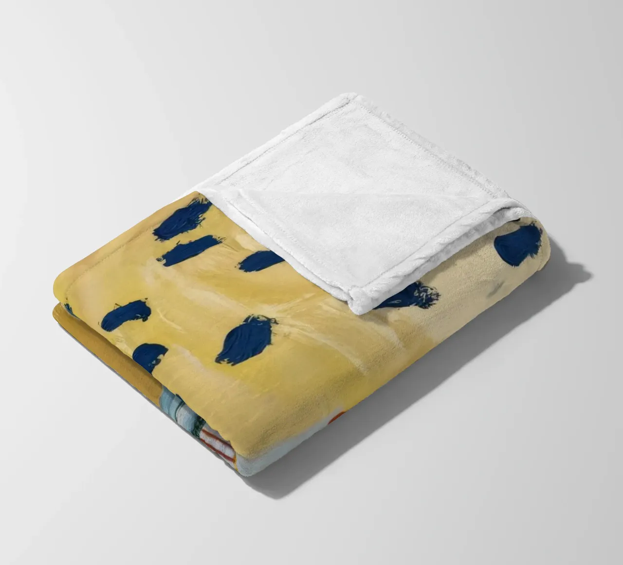 Sunbeam Arch Dots fleece blanket by Sublime Layers