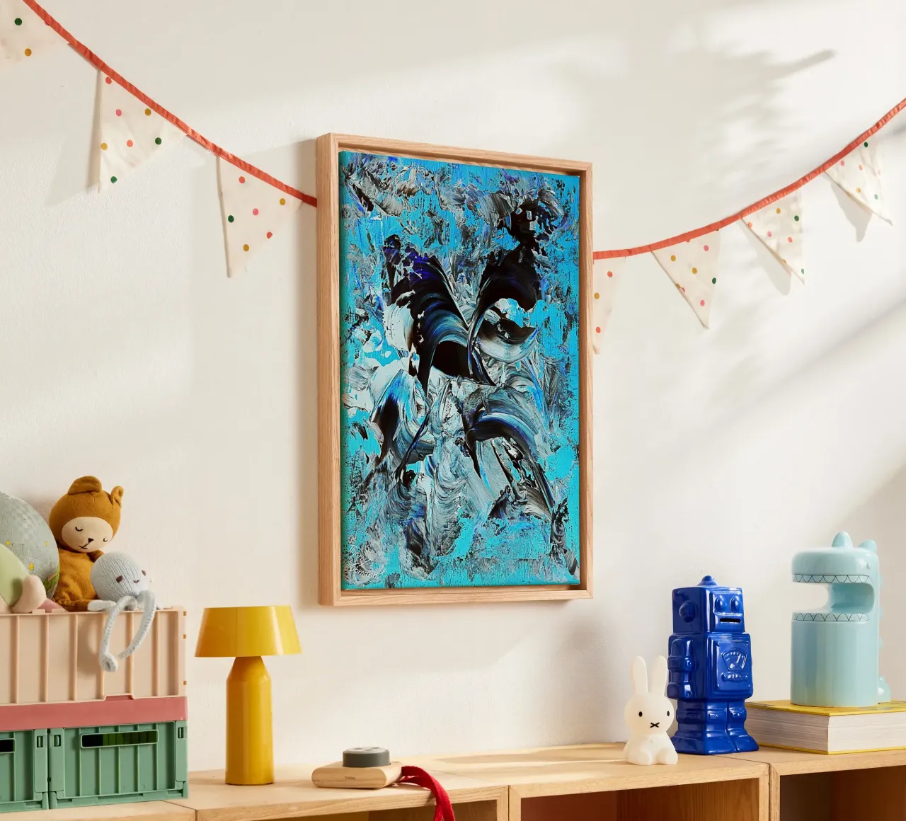 IDEAL GIFT 22 invers canvas by Thierry Vobmann Abstract painting