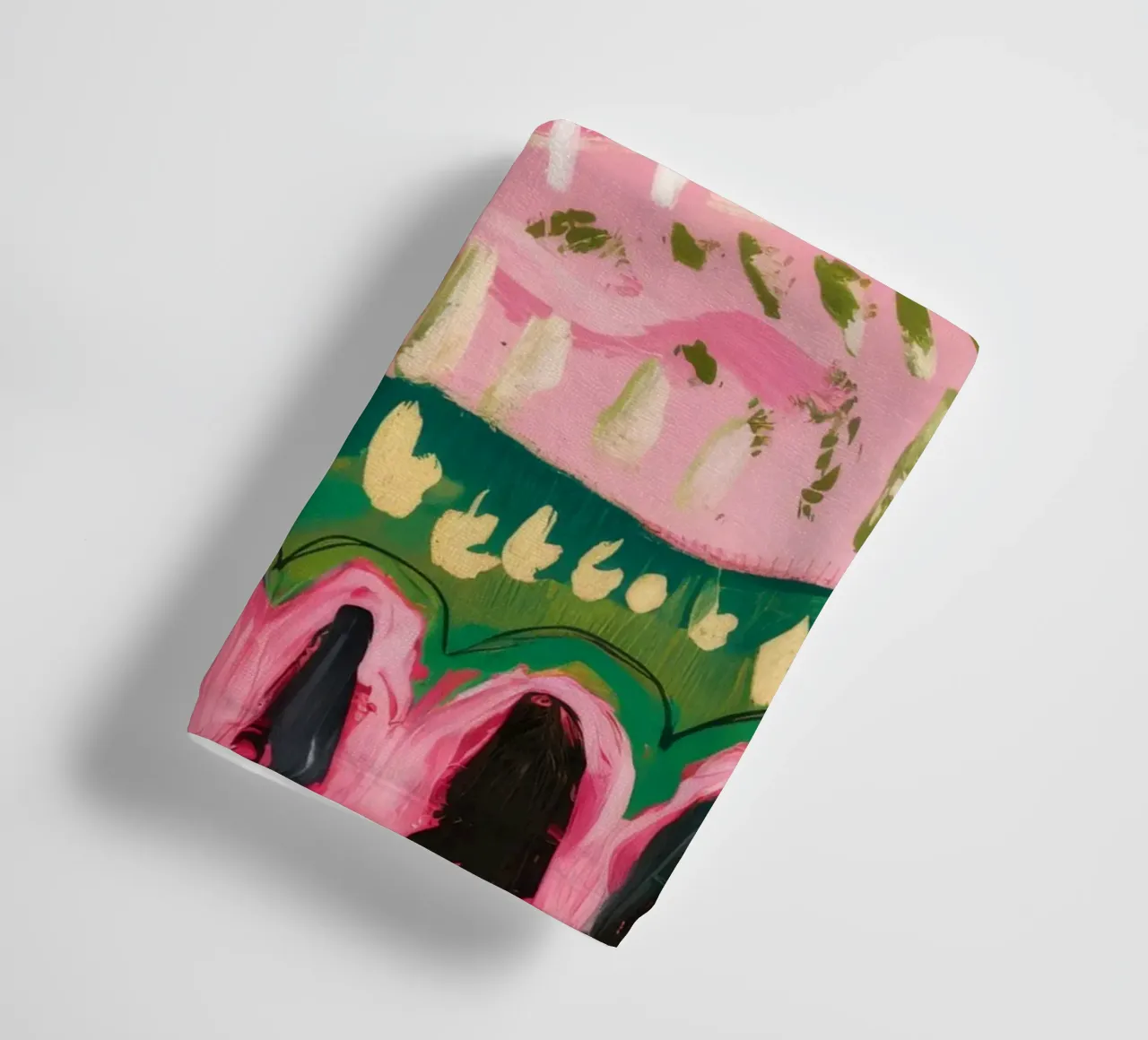 Strati di Roseate Hillscape asciugamano da bagno da Sublime Layers