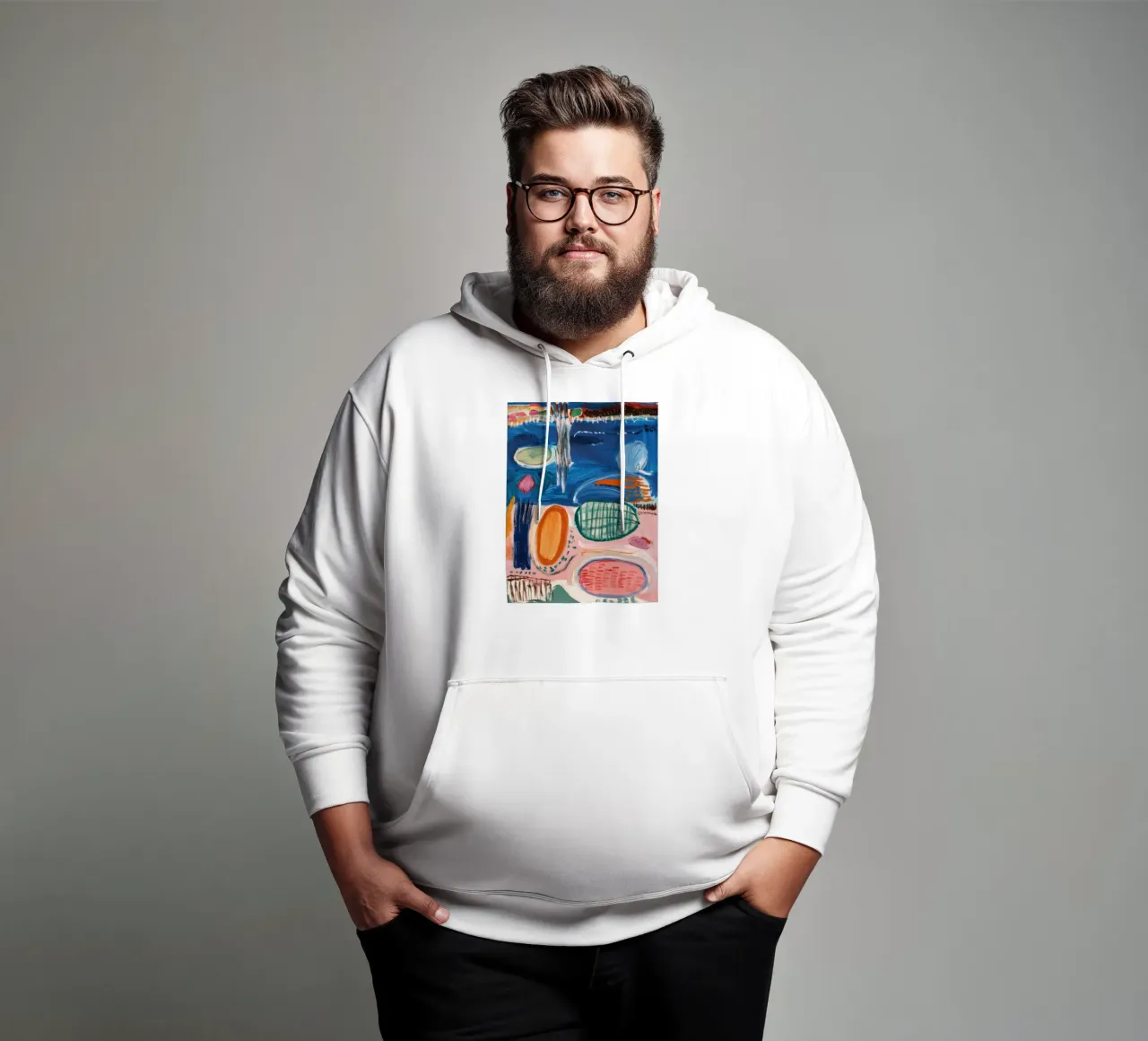 Forma festosa Fiesta felpa con cappuccio da Sublime Layers