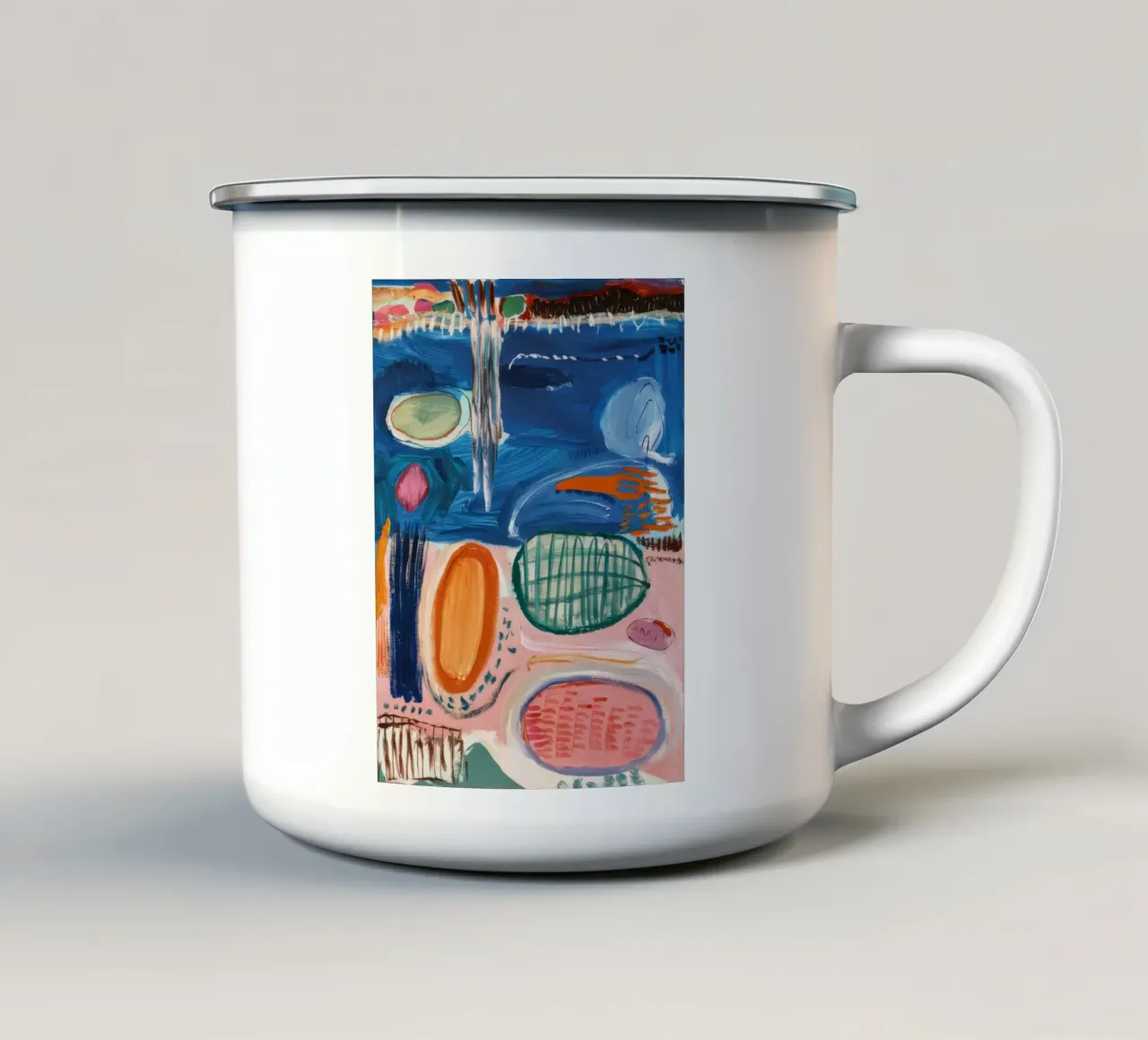 Forma festosa Fiesta tazza in smalto da Sublime Layers