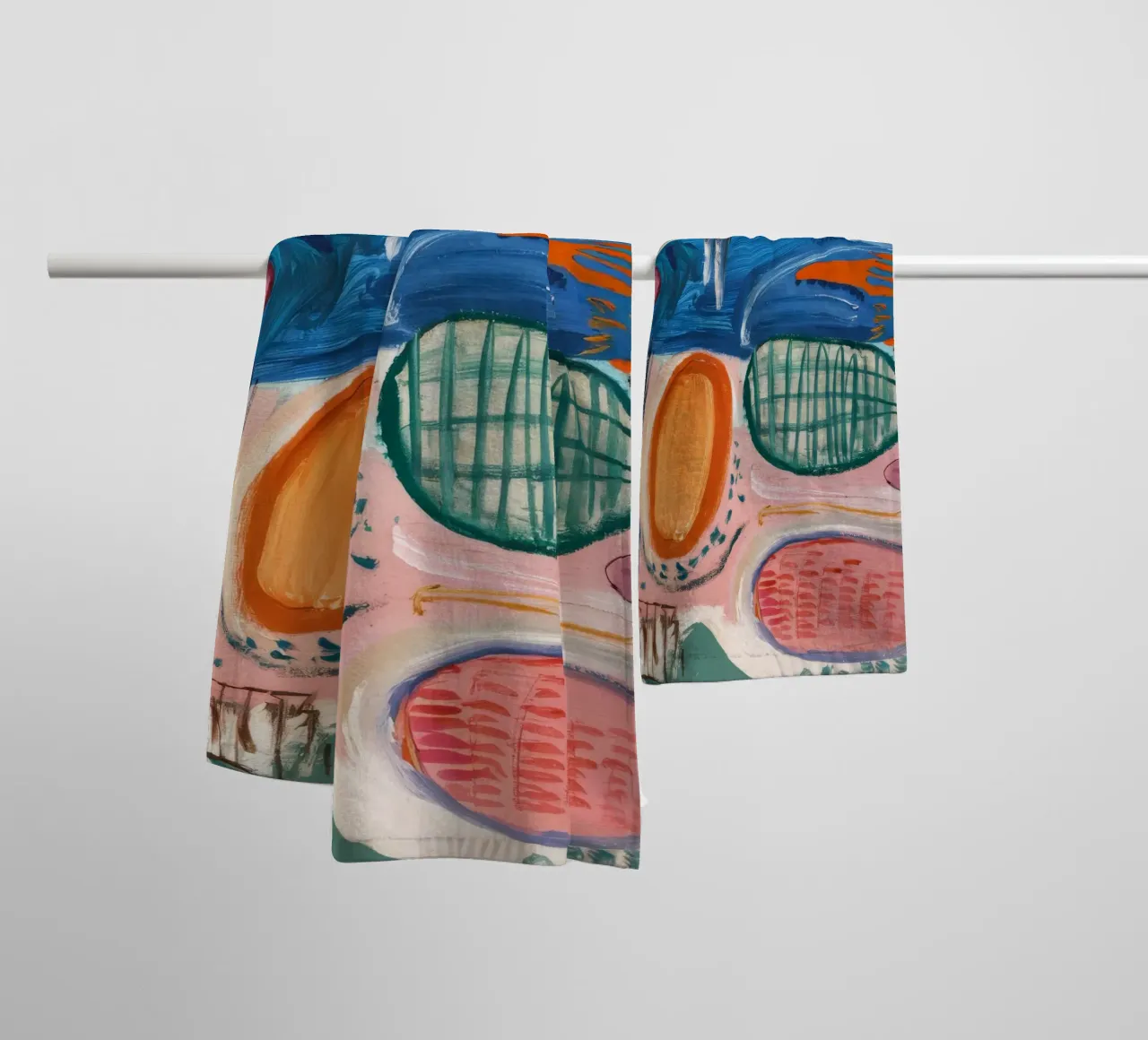 Forma festosa Fiesta asciugamano da bagno da Sublime Layers