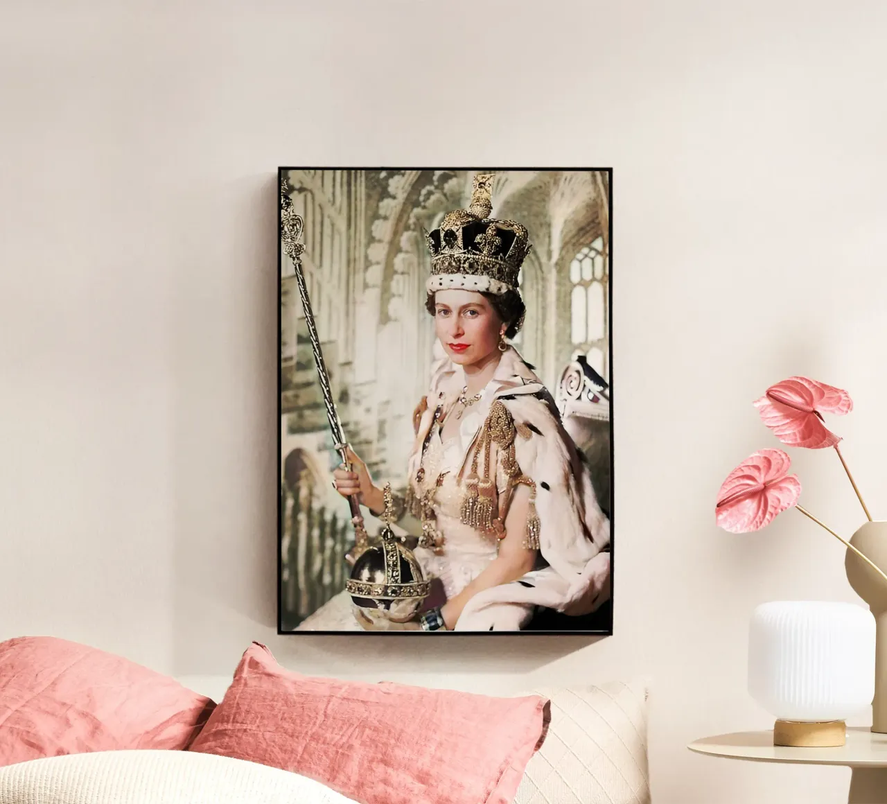 Queen Elizabeth acrylic glass by BlogSawoo