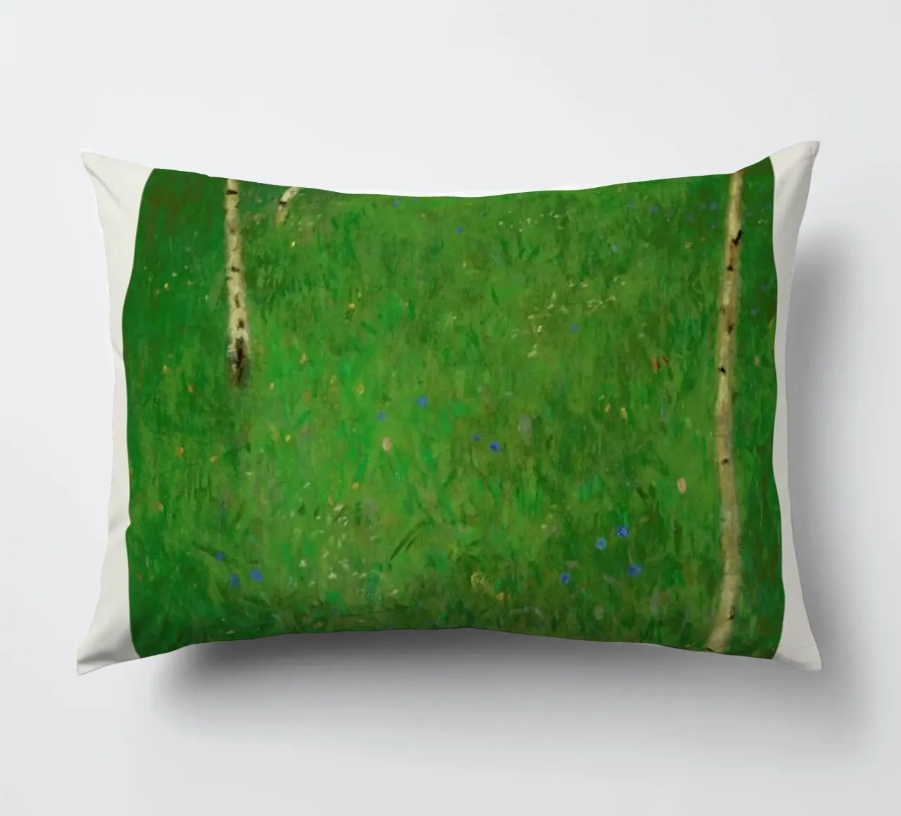 Klimt - Farmhouse with Birch Trees cuscino da ARTOTHEK