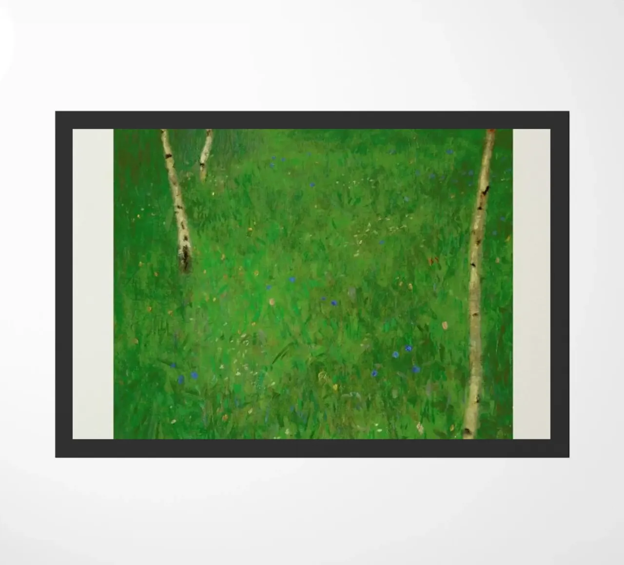Klimt - Farmhouse with Birch Trees zerbino da ARTOTHEK