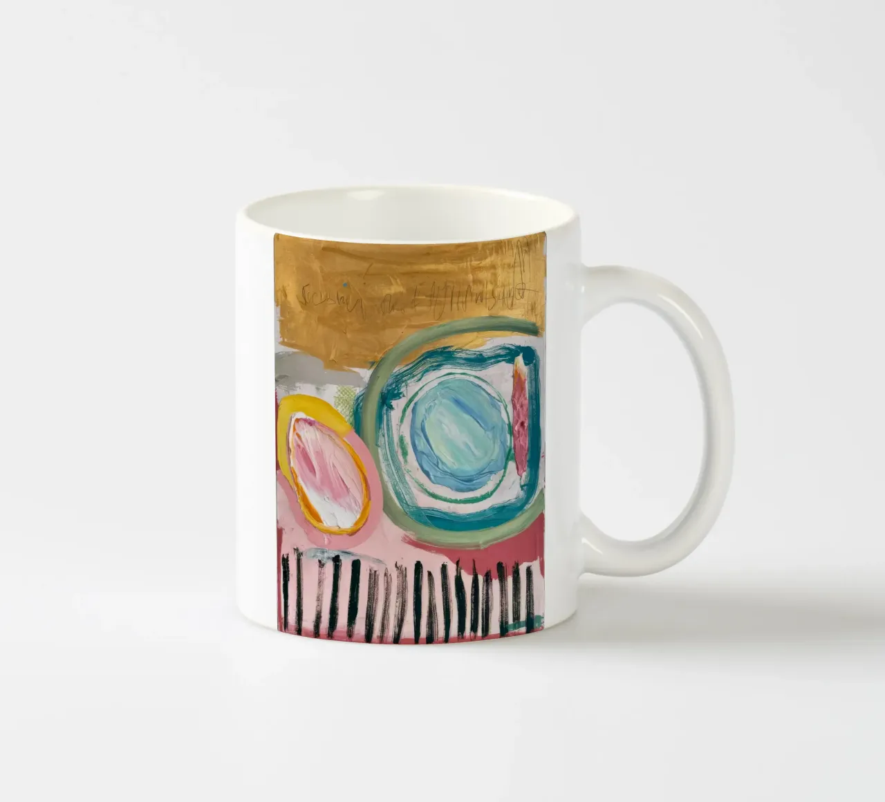 Lagoon Swirl Aura tazza in ceramica da Sublime Layers
