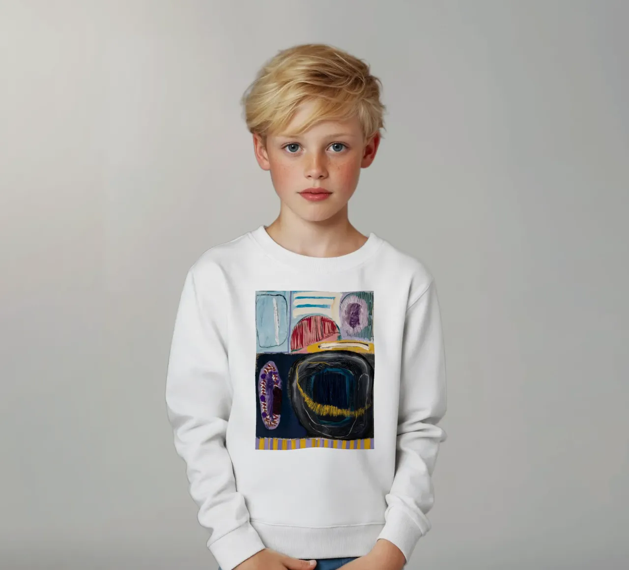 Gioielli dell'arco crepuscolare felpa bambino da Sublime Layers