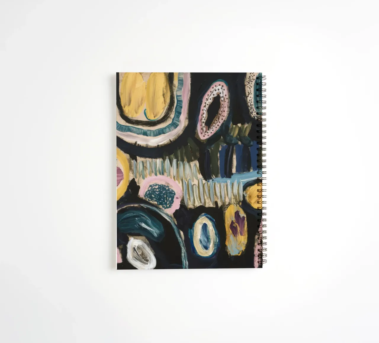 Midnight Garden Path spiral notebook by Sublime Layers