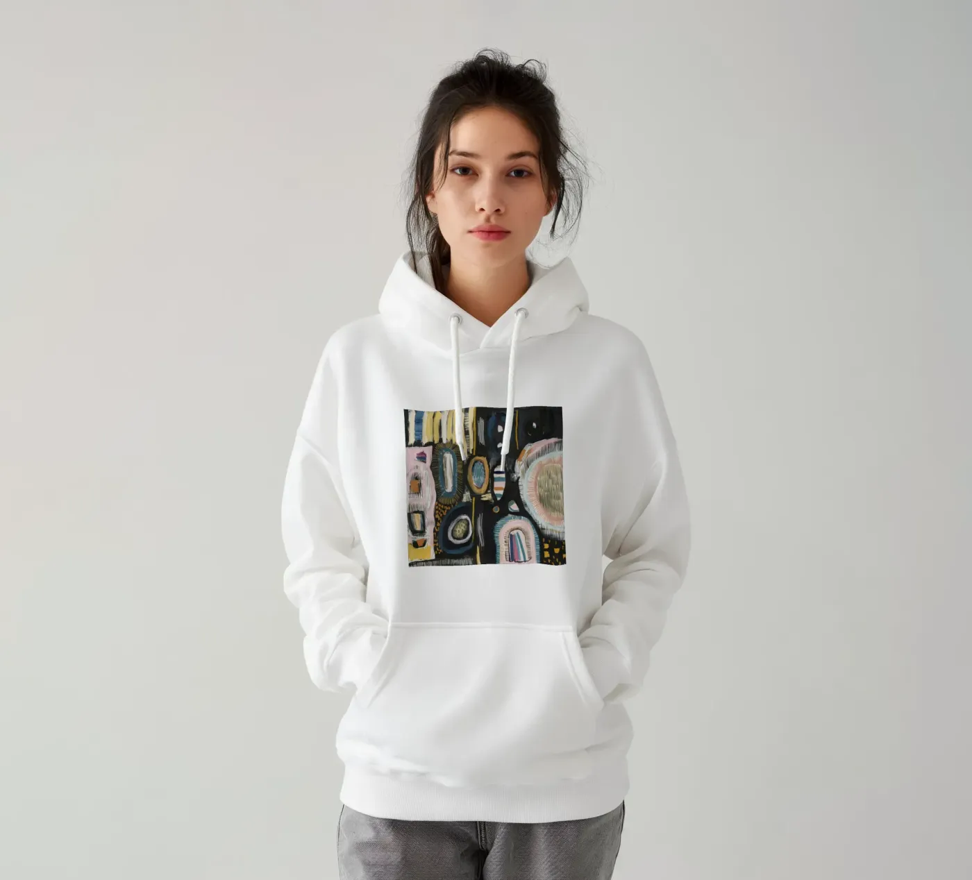 Cryptic Pattern Weave Hoodie von Sublime Layers