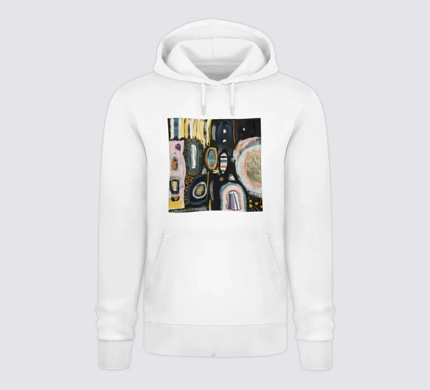 Cryptisch patroon weven hoodie van Sublime Layers