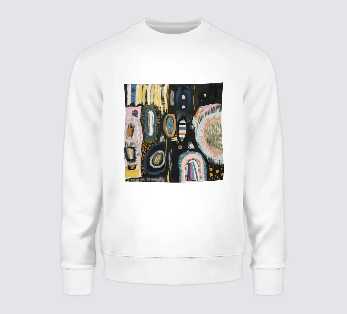 Cryptic Pattern Weave Sweatshirt von Sublime Layers